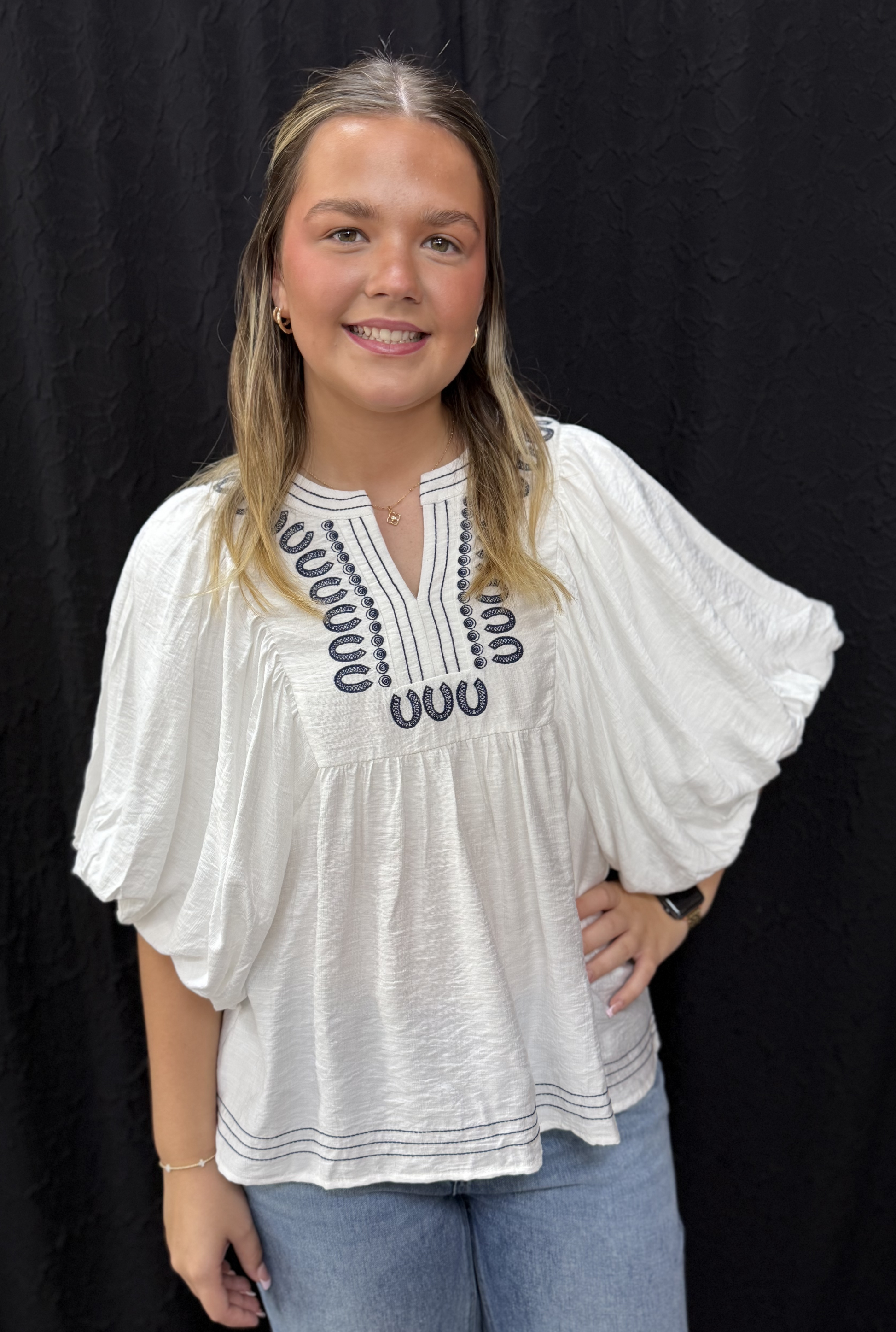 WHITE ATHENA TOP
