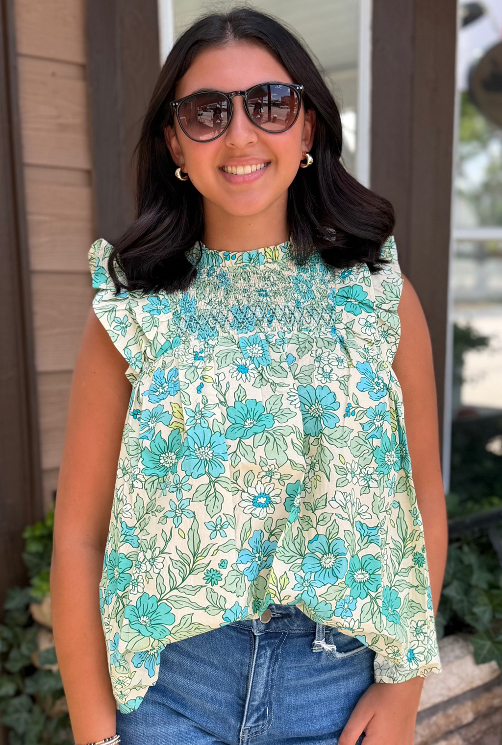 GREEN ANNIE TOP