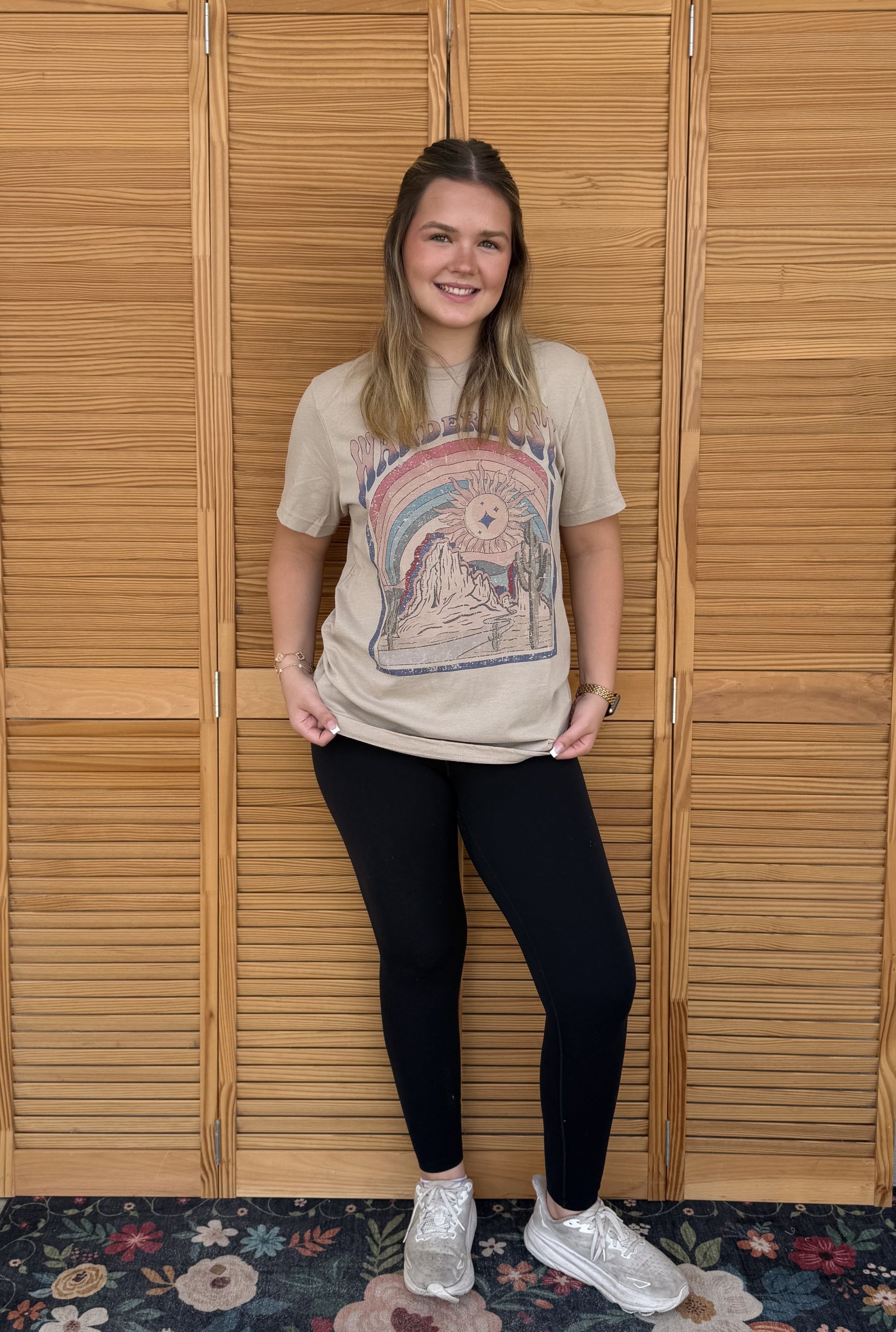 WANDERLUST FLORAL TEE