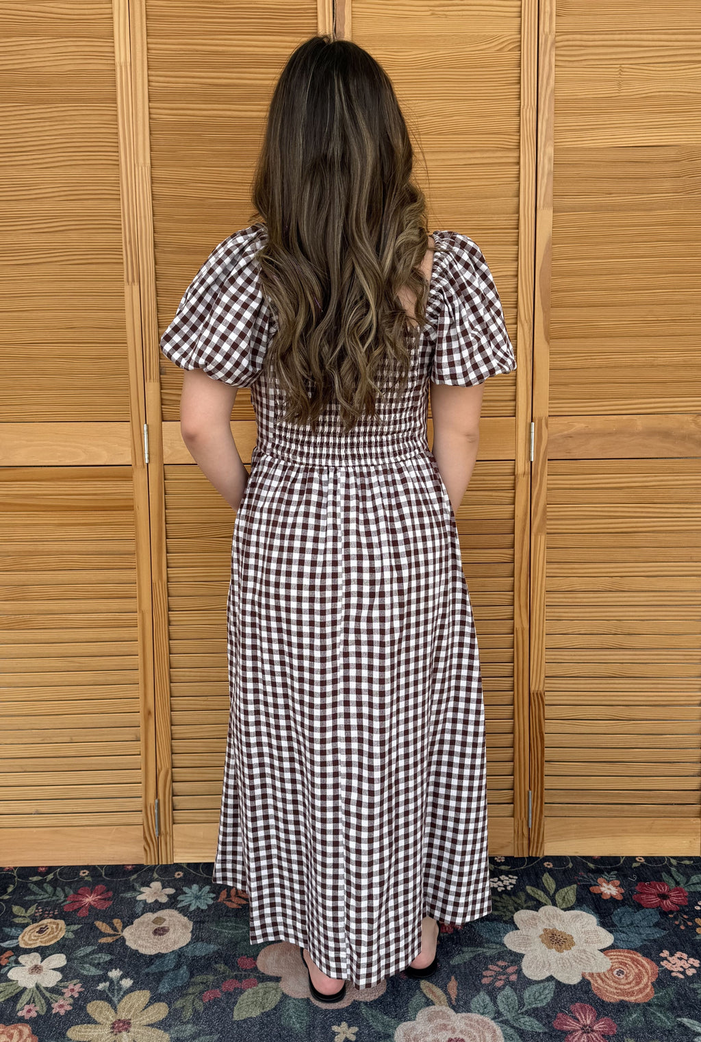 GINGHAM AEMILIA DRESS