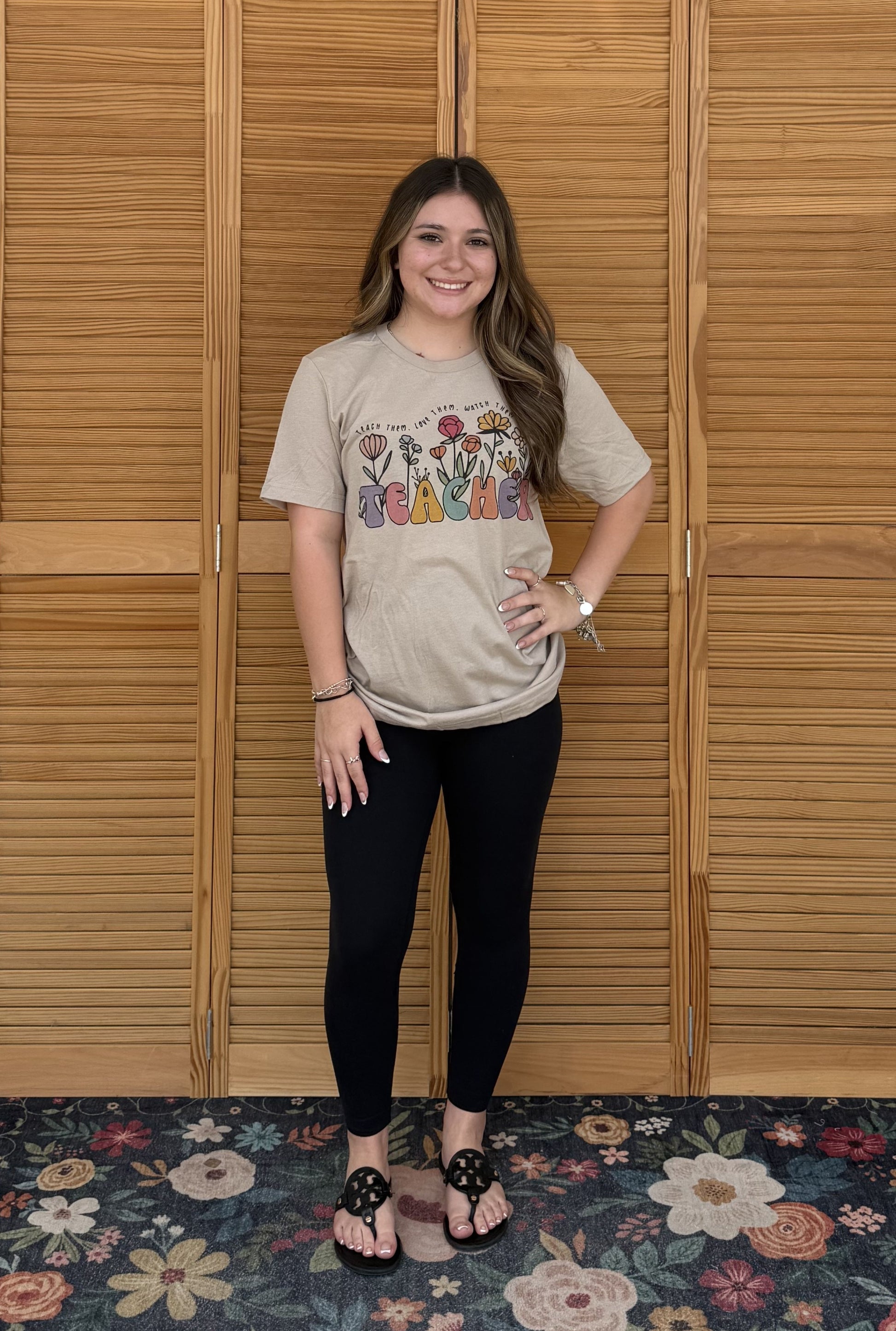 TEACHER BLOOM TEE