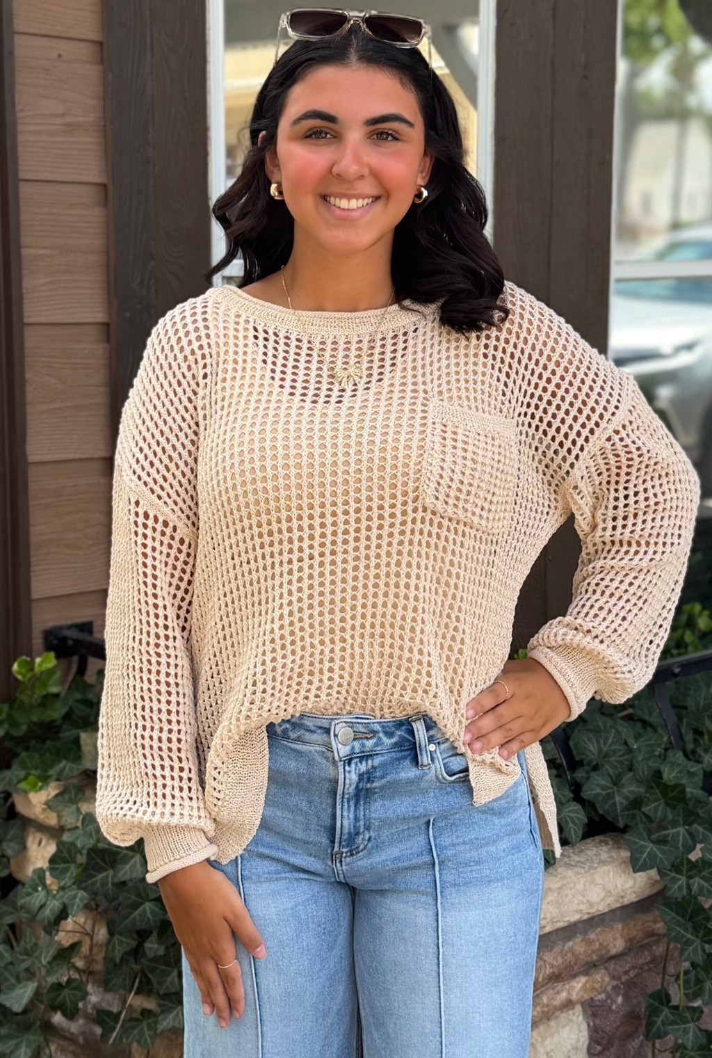 KNIT OASIS TOP