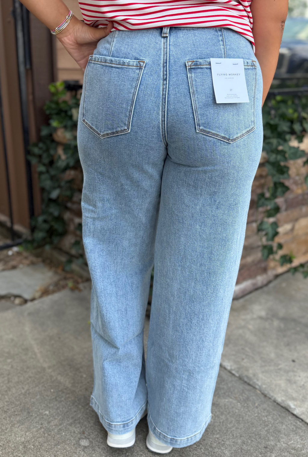 EVELYN WIDE LEG JEANS