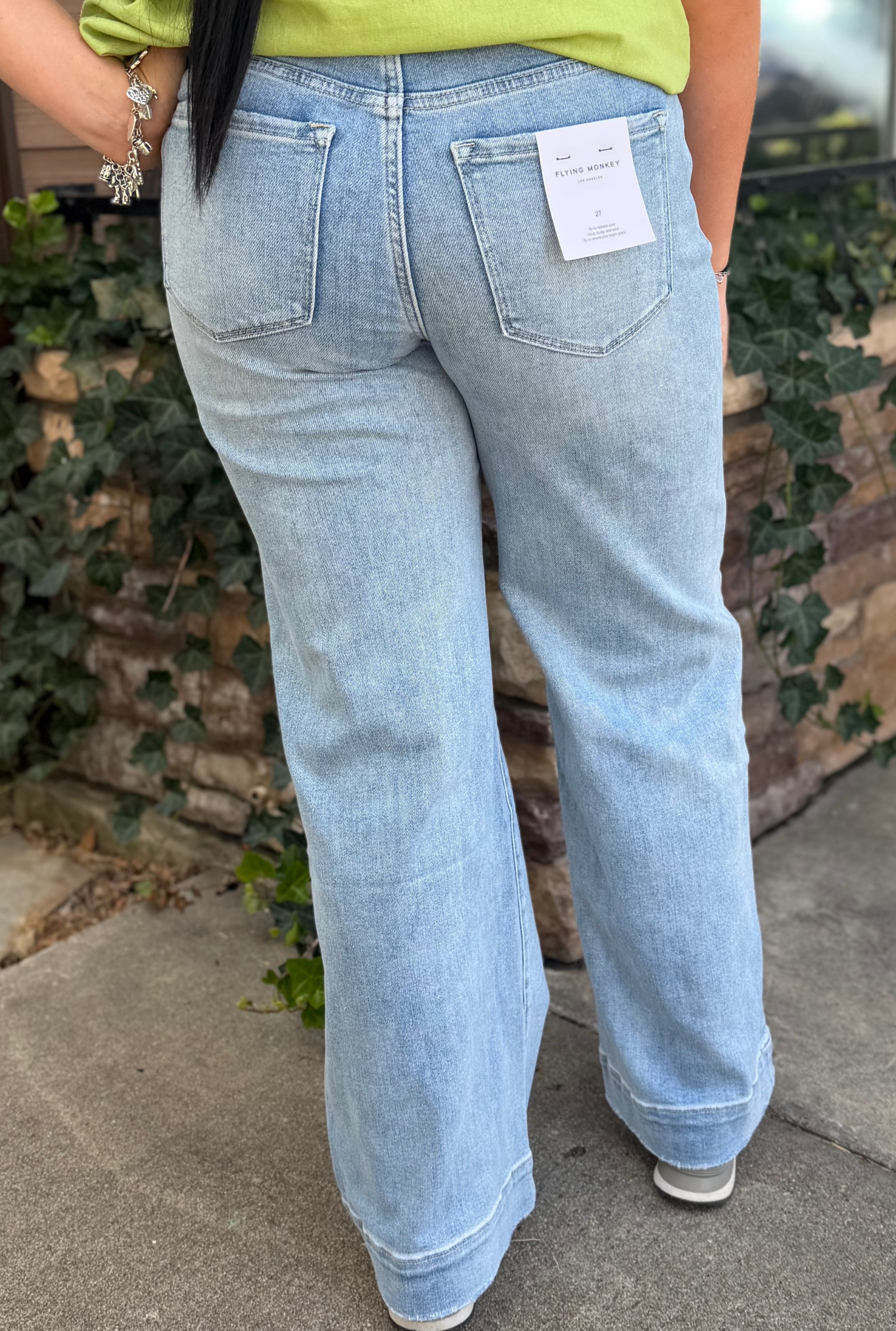 VIRGINIA PATCH POCKET JEANS