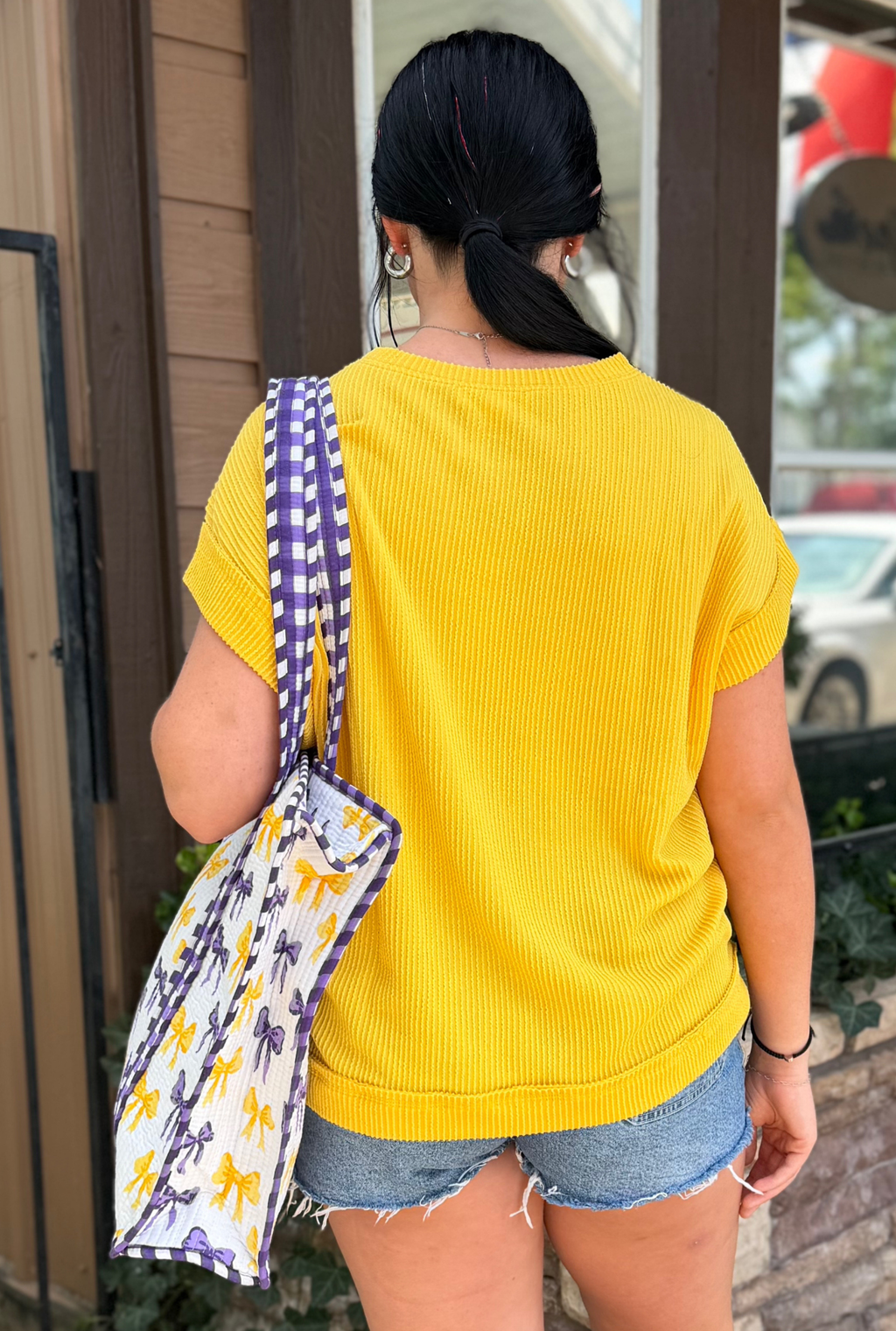 YELLOW GAME DAY TOP