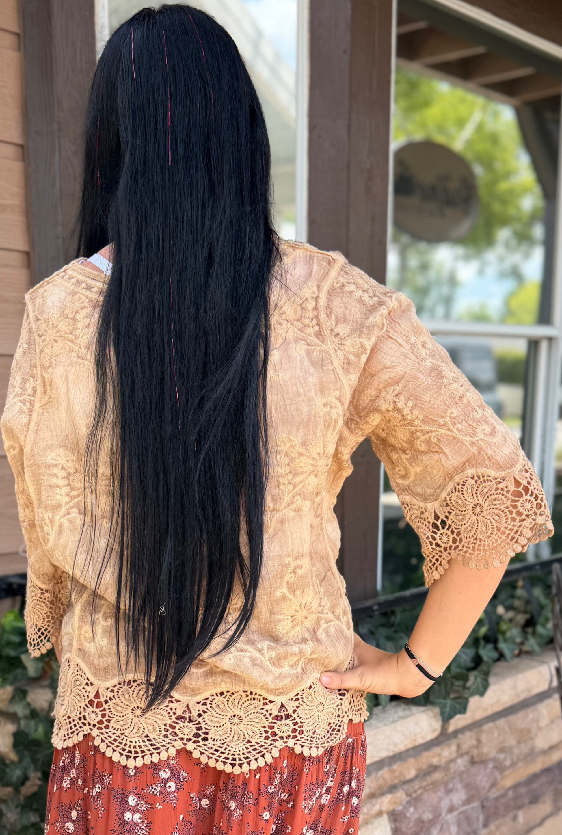 LATTE BOHO TRUDY TOP