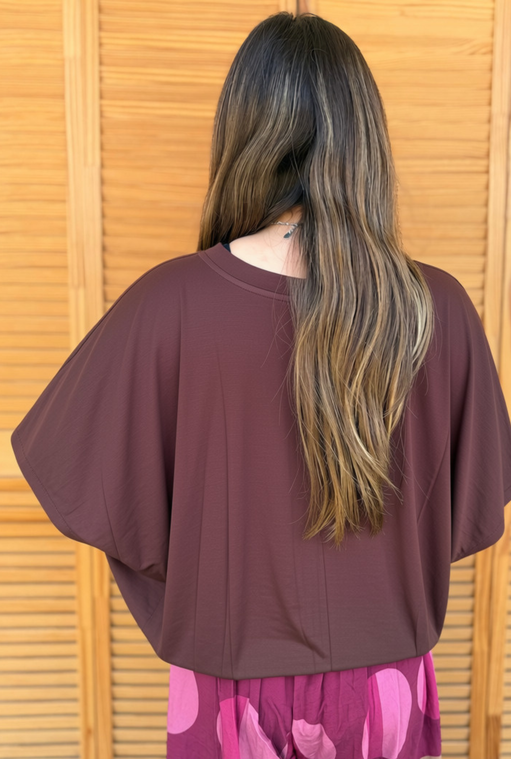 BROWN STEPHANIE TOP
