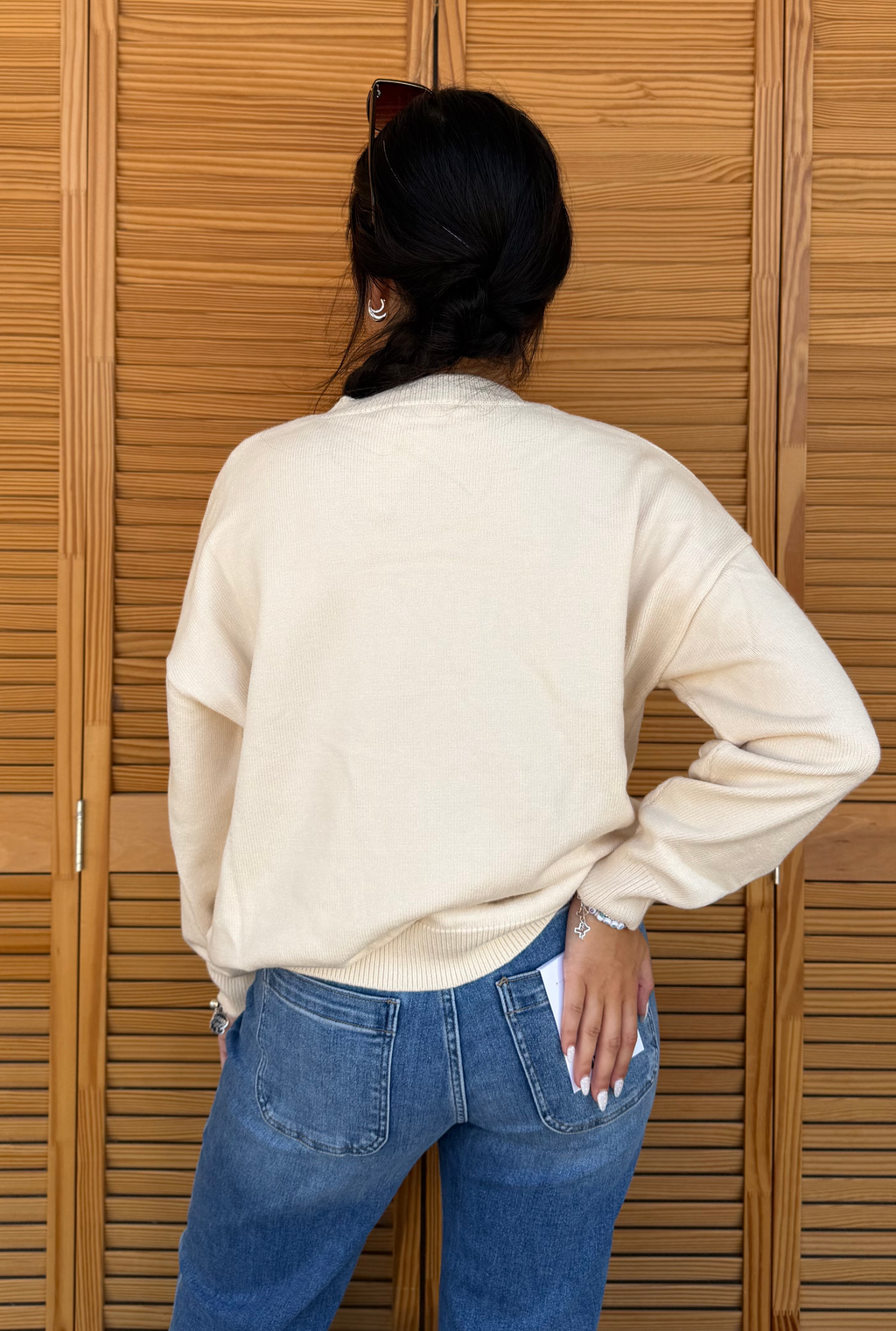 OVERSIZED DUCK SWEATER