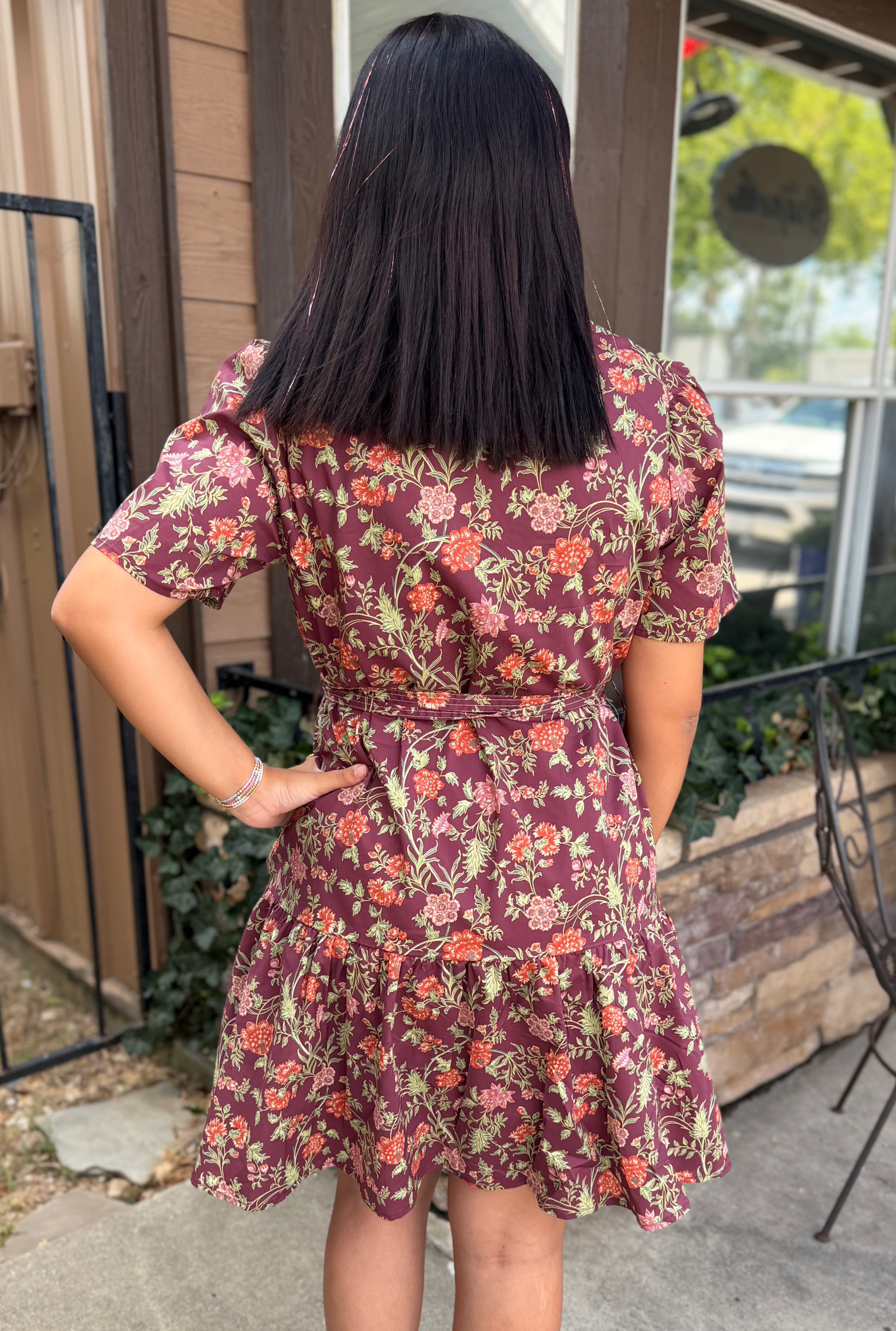 Mini Floral Dress