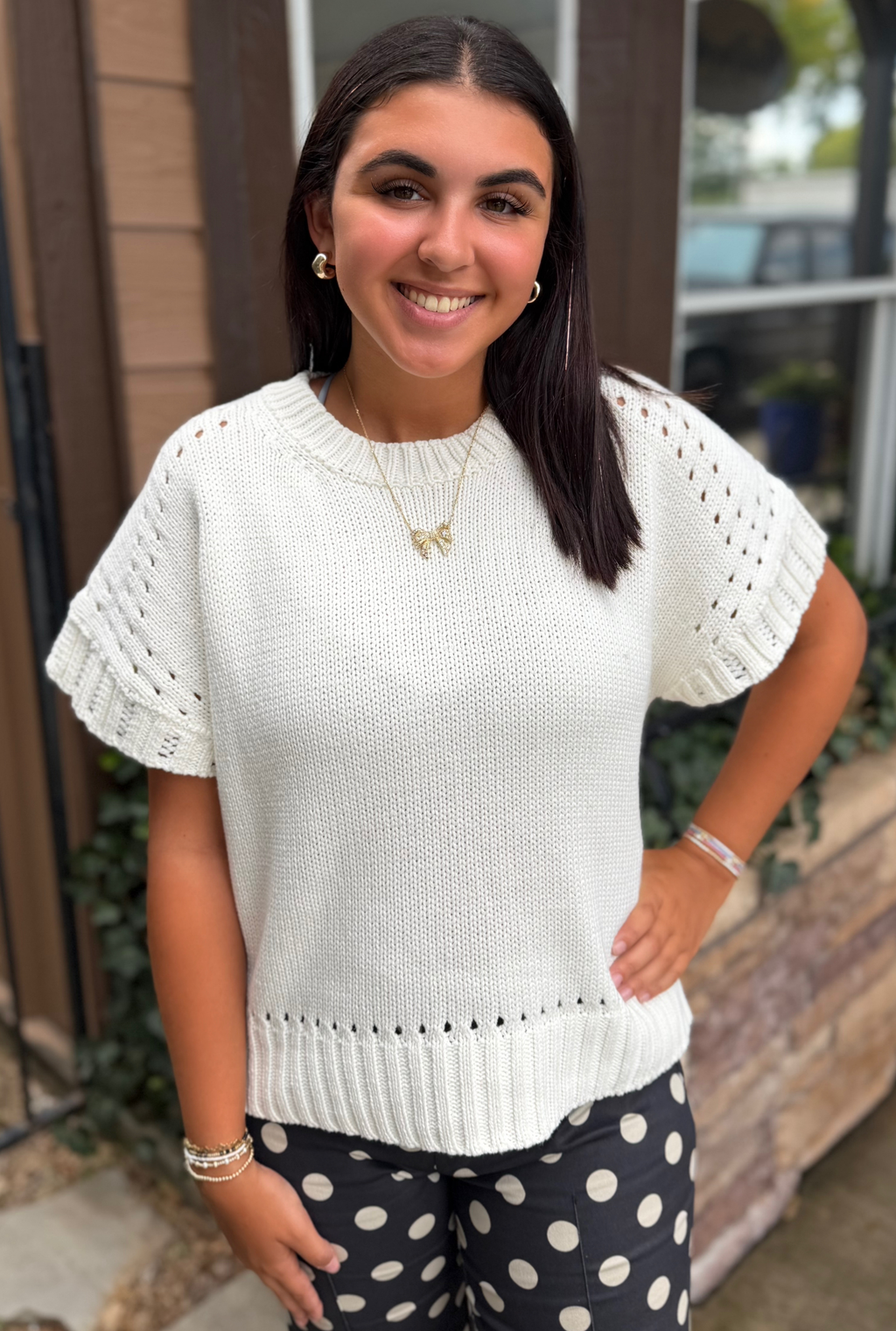 CREAM SIENNA SWEATER