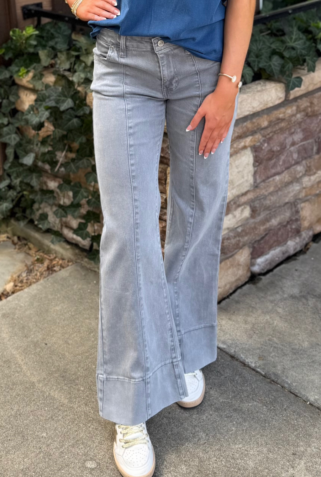 Zenana Trouser Jean Grey