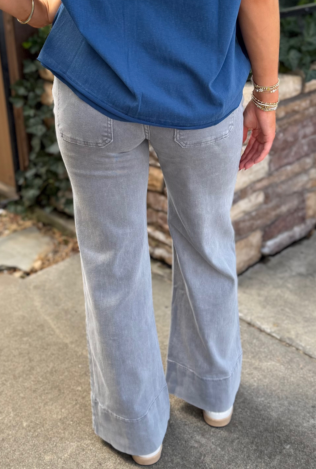 Zenana Trouser Jean Grey