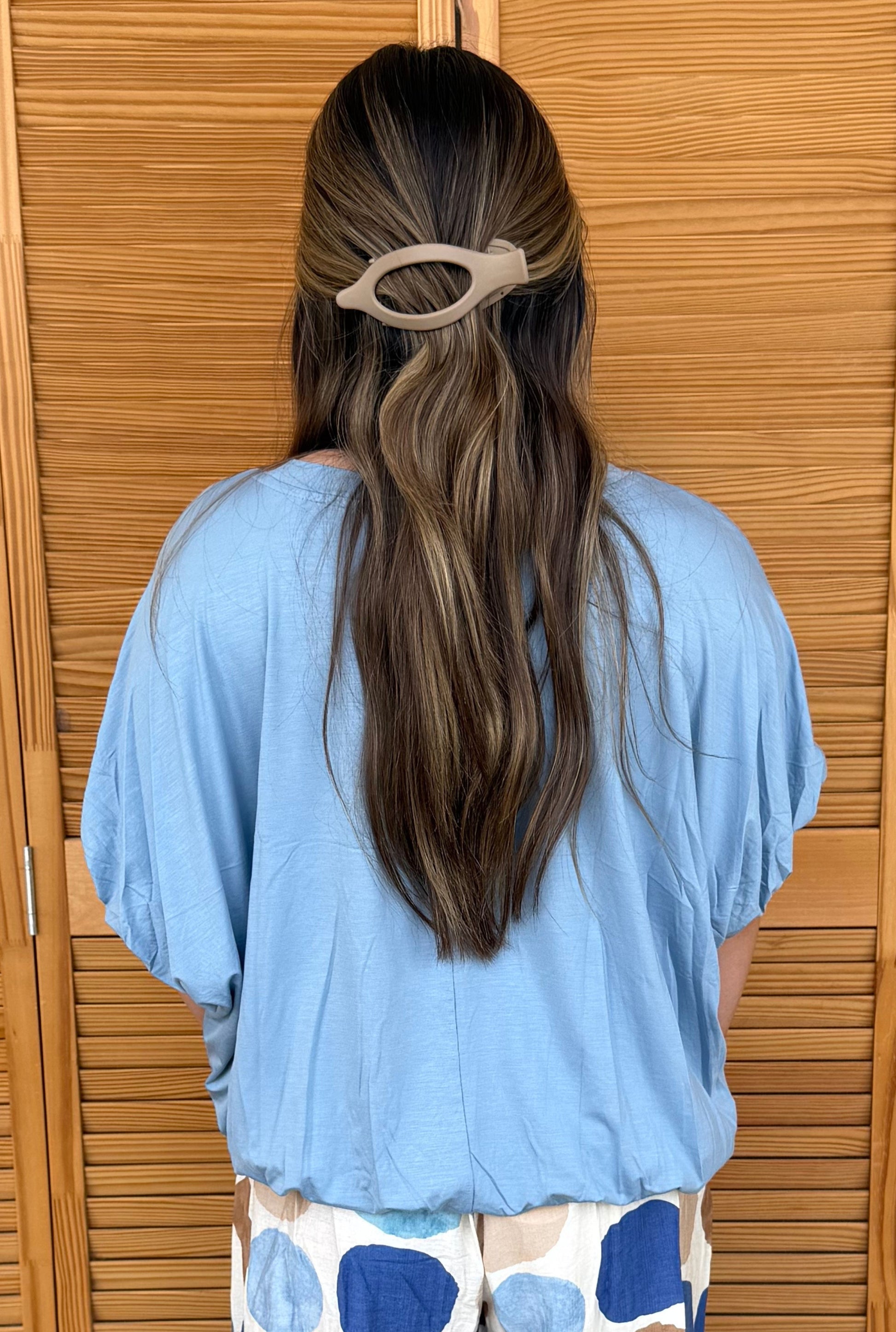 BLUE BUTTERFLY TOP