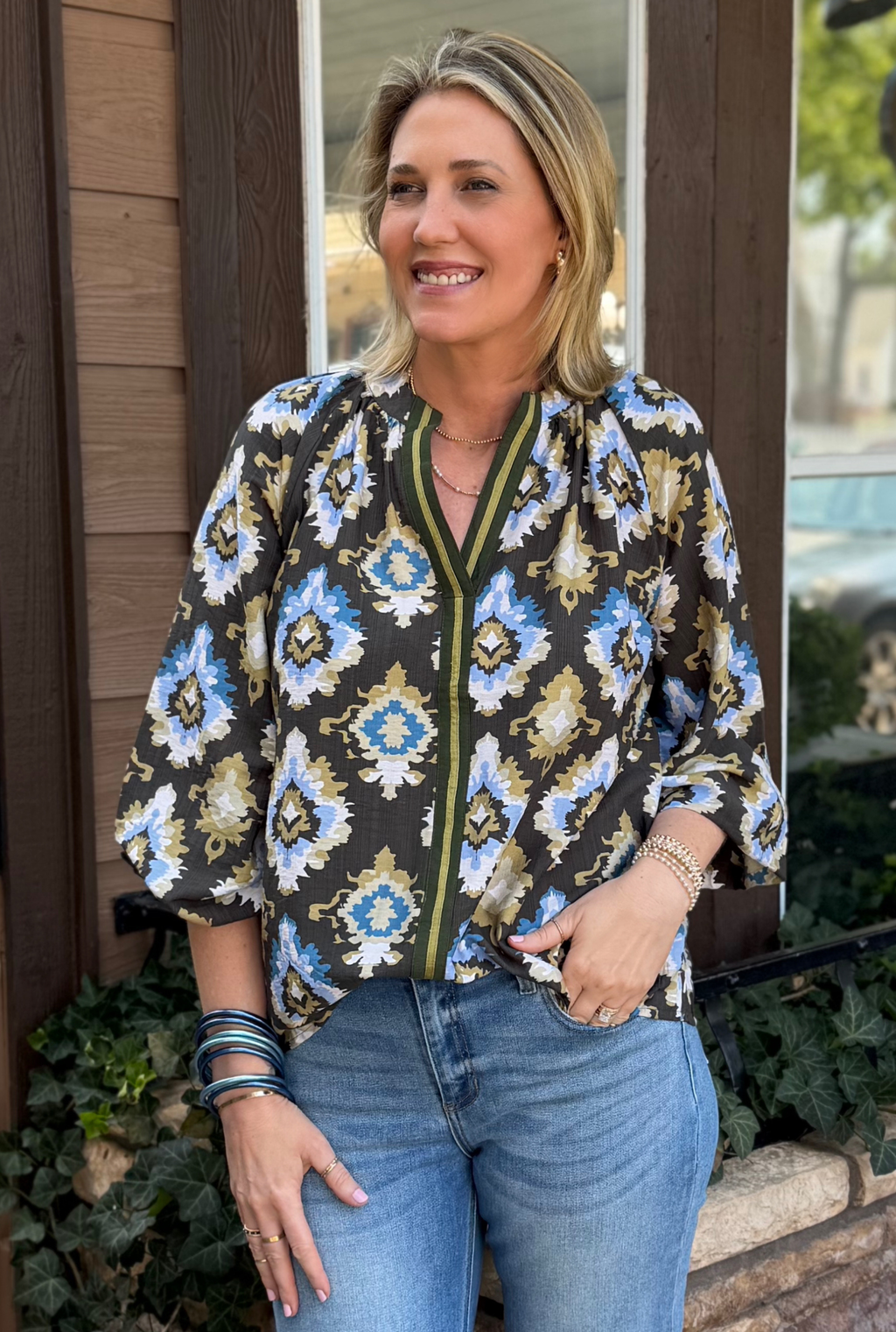 OLIVE RHIANNON TOP