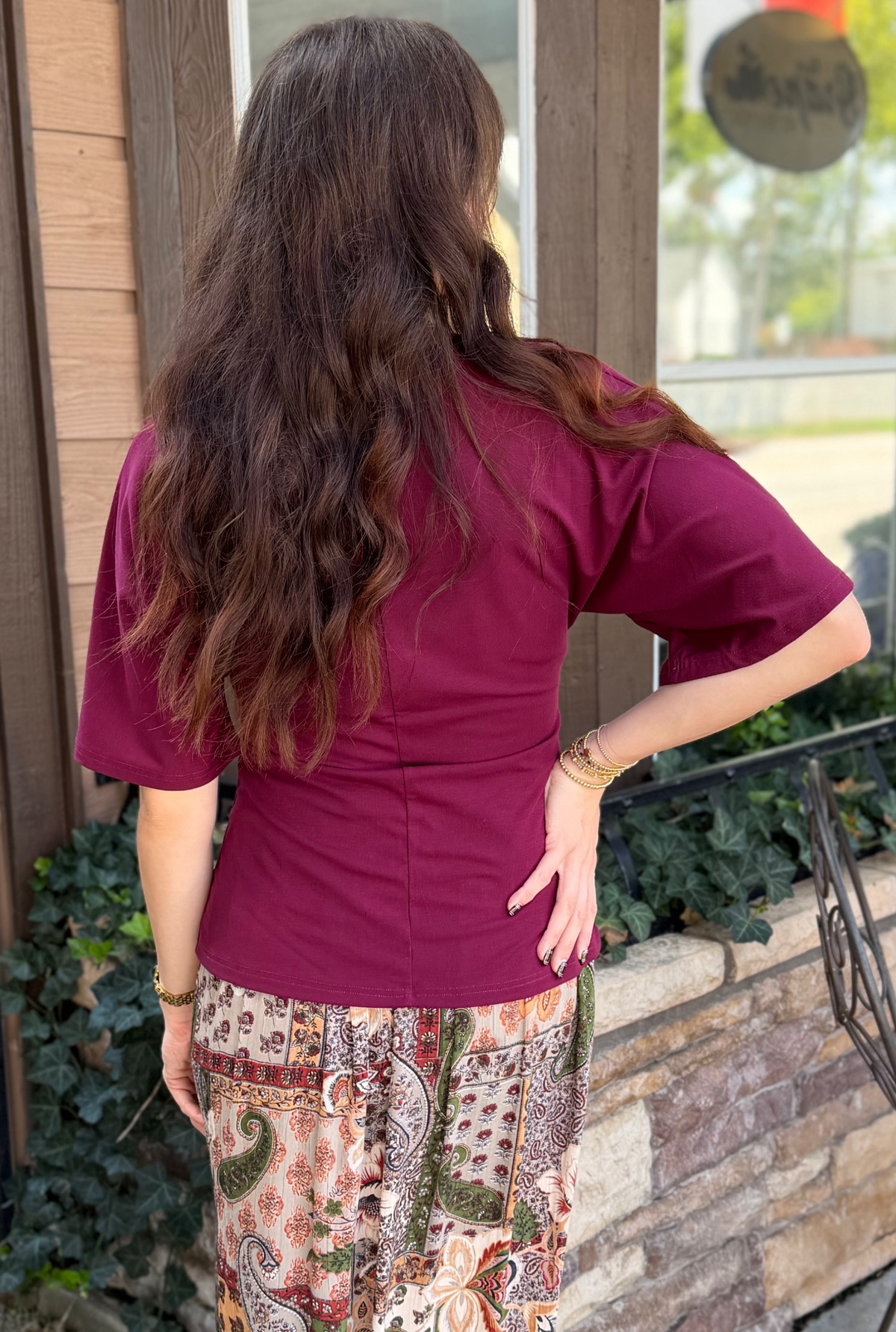 PLUM FLORENCE TOP