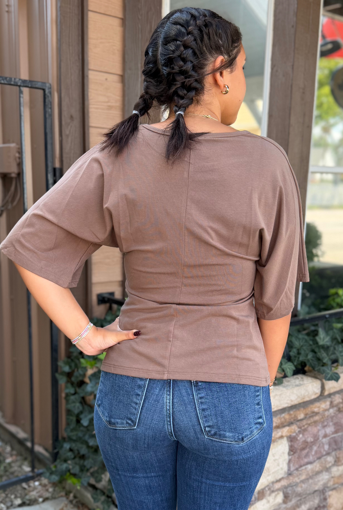 MOCHA FLORENCE TOP