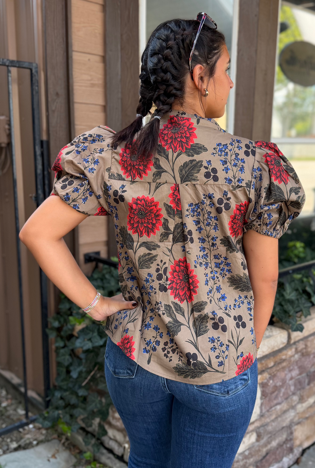 CAMEL CHLOE TOP