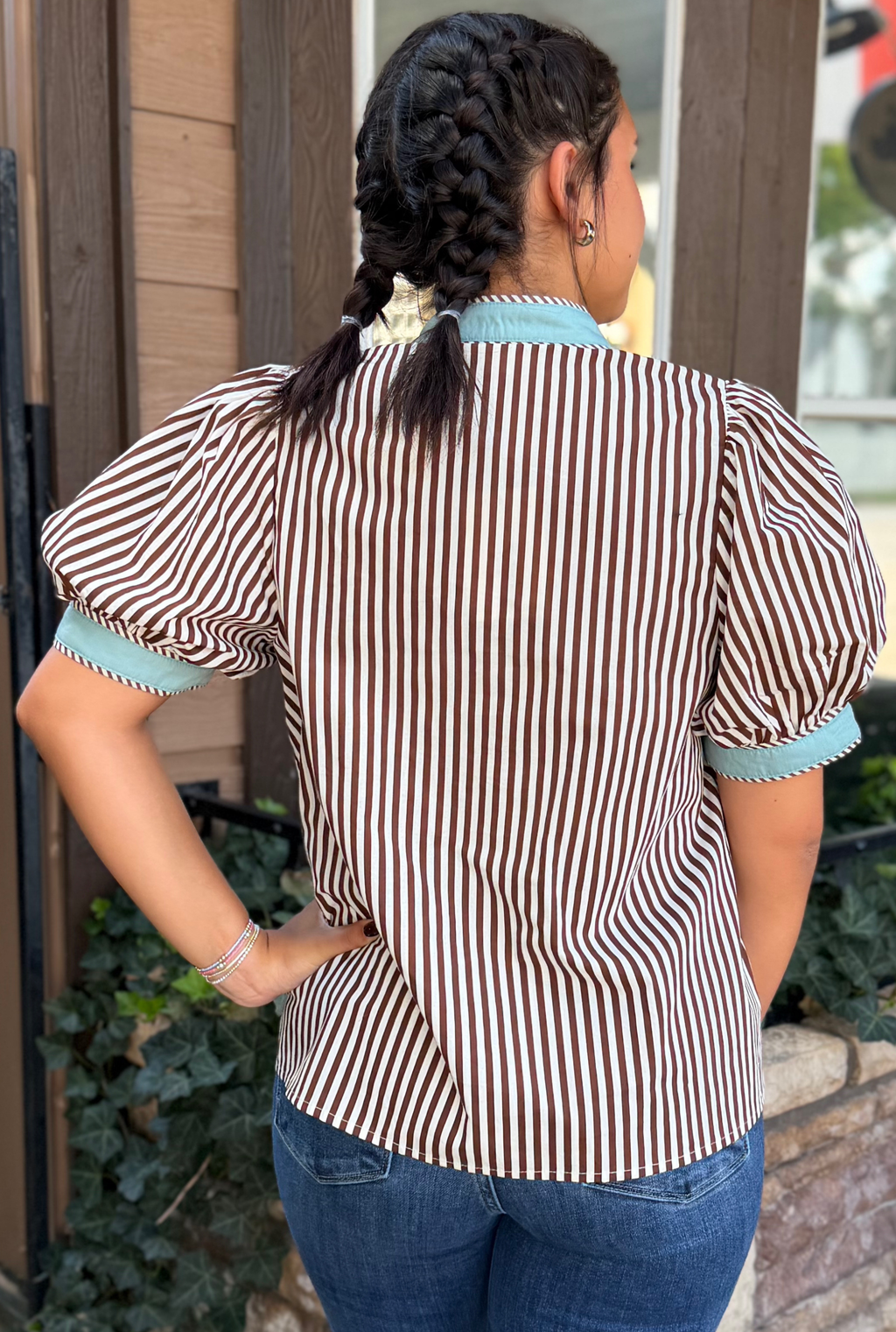 BROWN ANNIE TOP