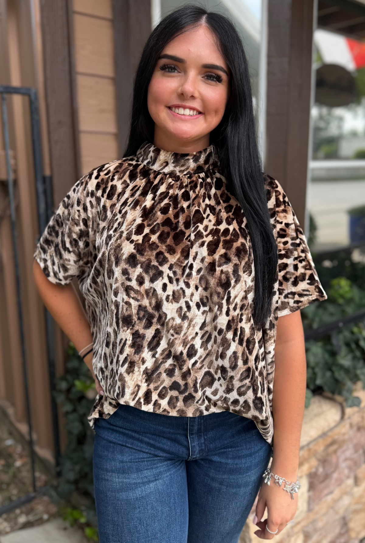 TAUPE LAYLA TOP