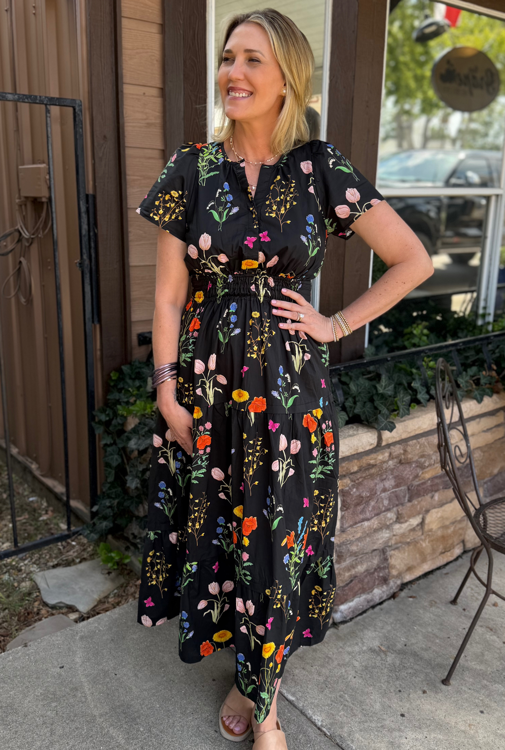 FLORAL NICOLE DRESS