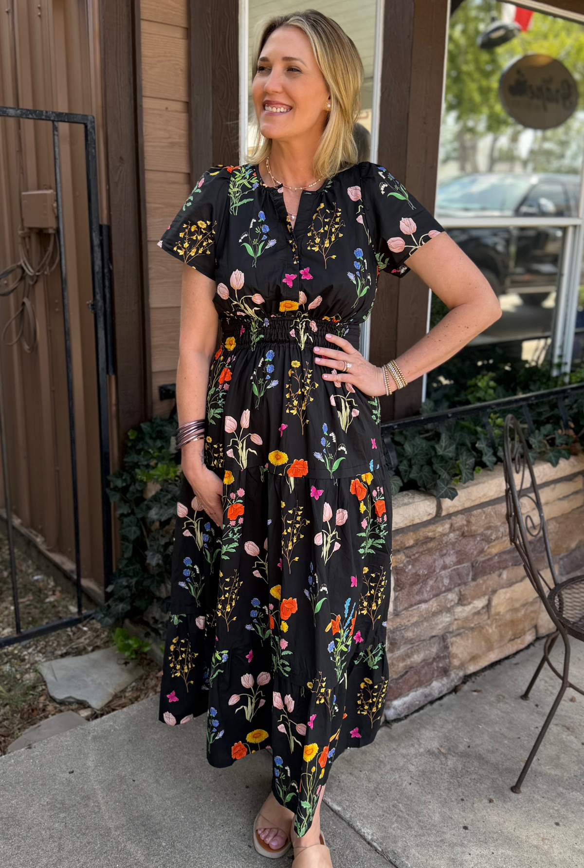 FLORAL NICOLE DRESS