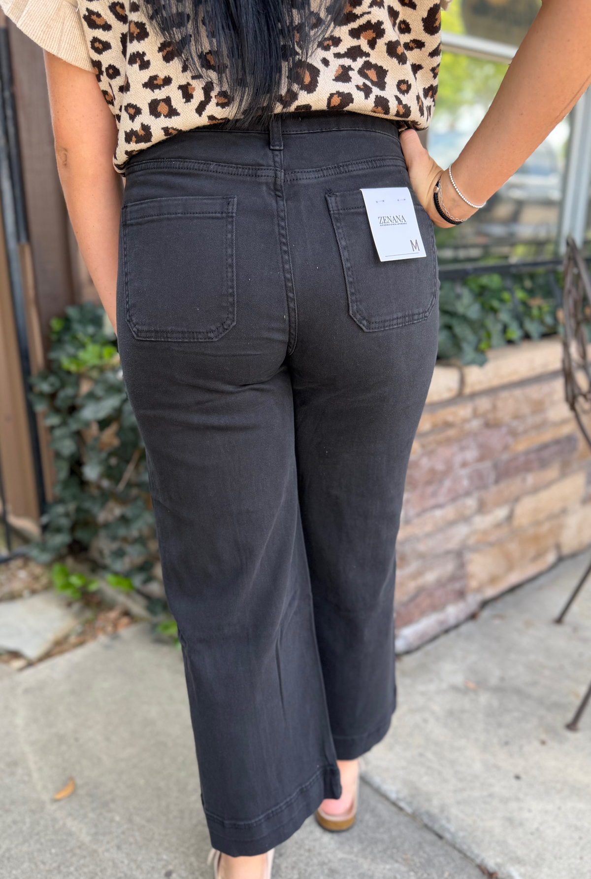 ZENANA TROUSER JEAN BLACK