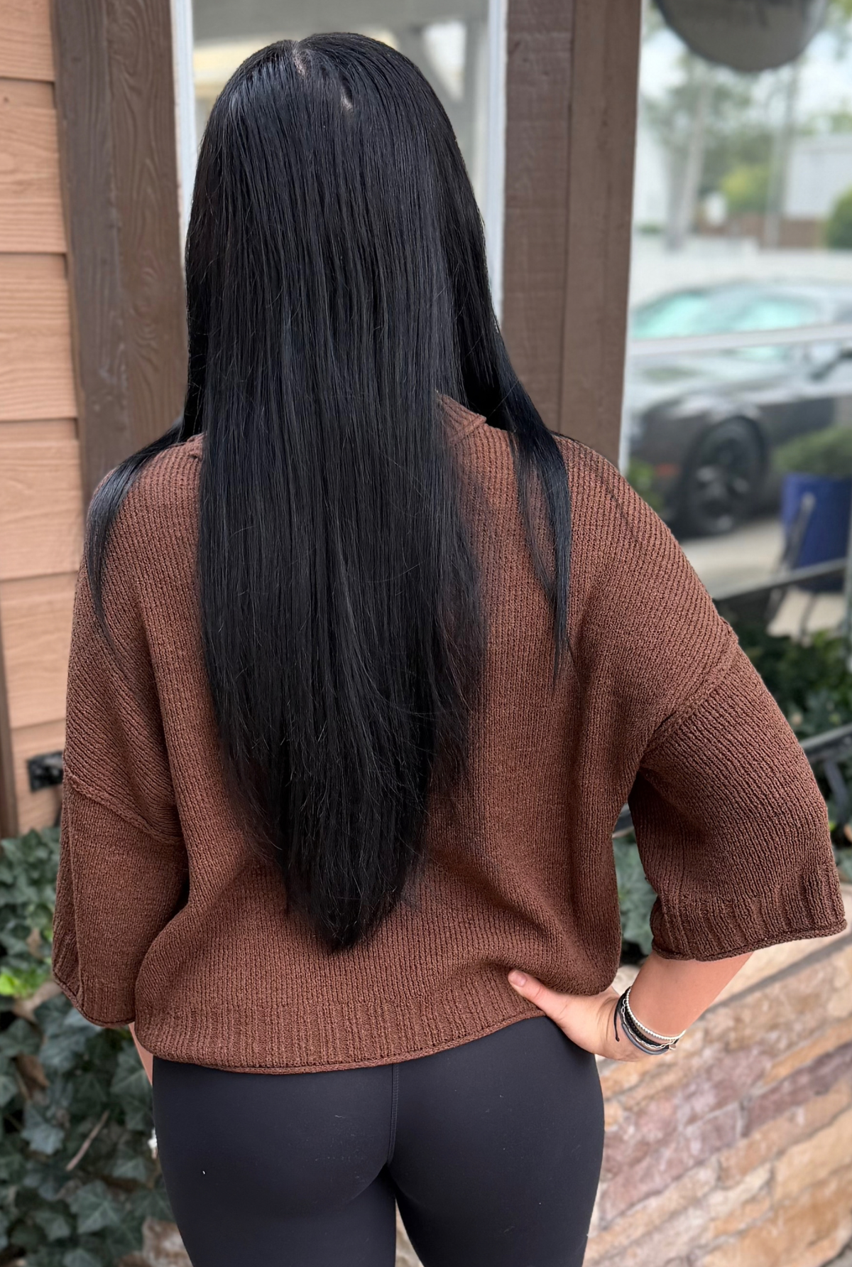 BROWN NALA SWEATER