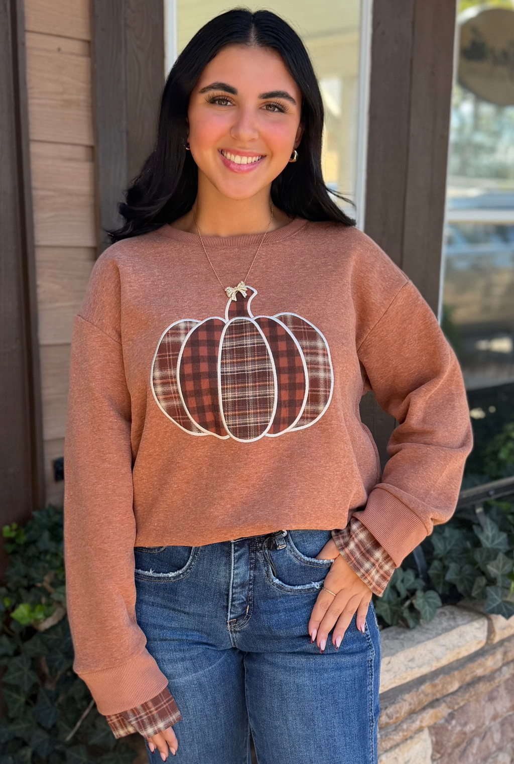 CINNAMON PUMPKIN SWEATER