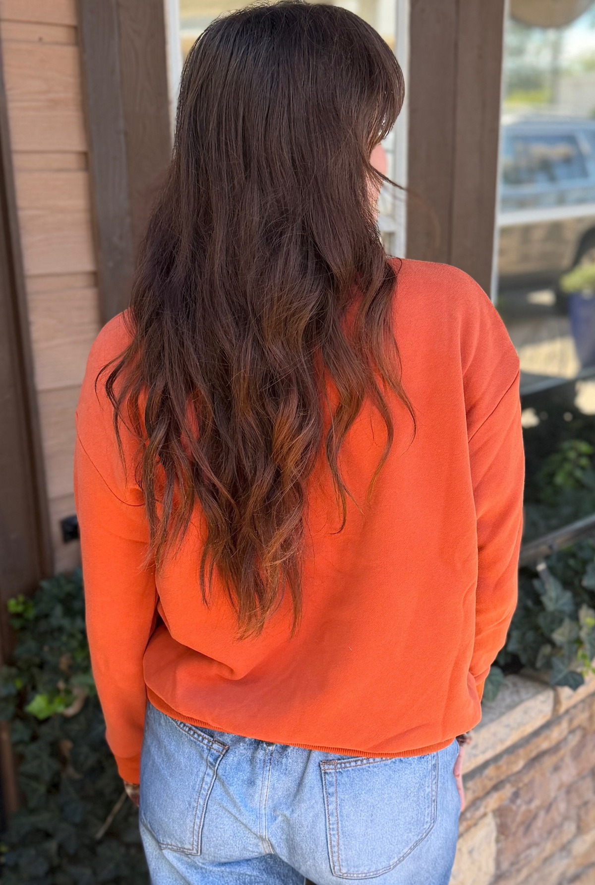PLAID PUMPKIN SWEATER