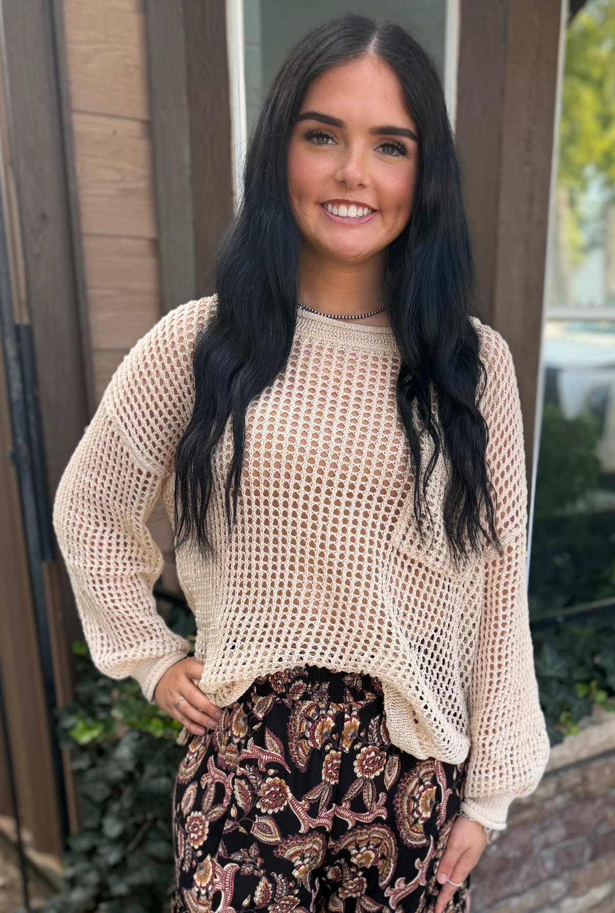 KNIT OASIS TOP
