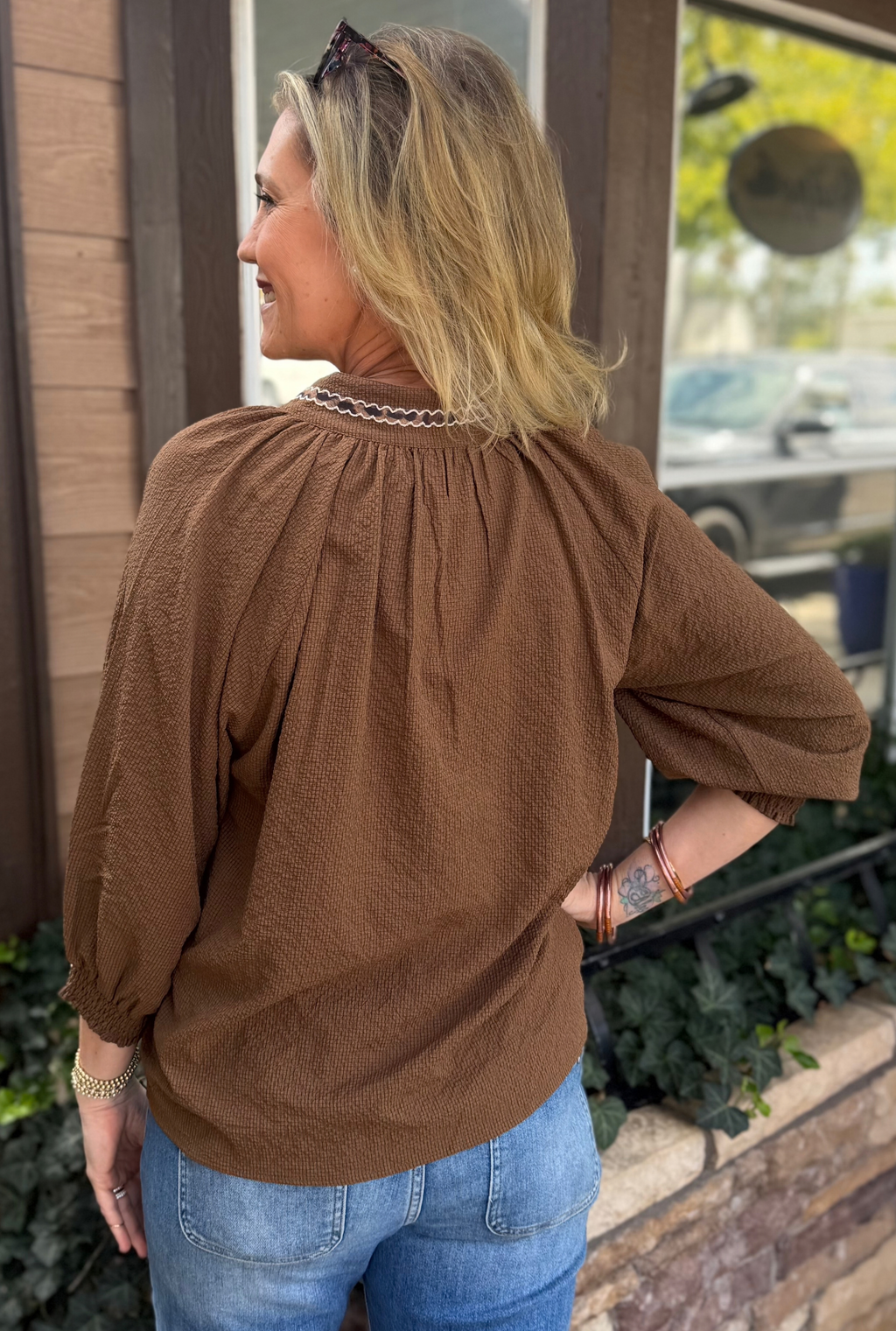BROWN PAULA TOP