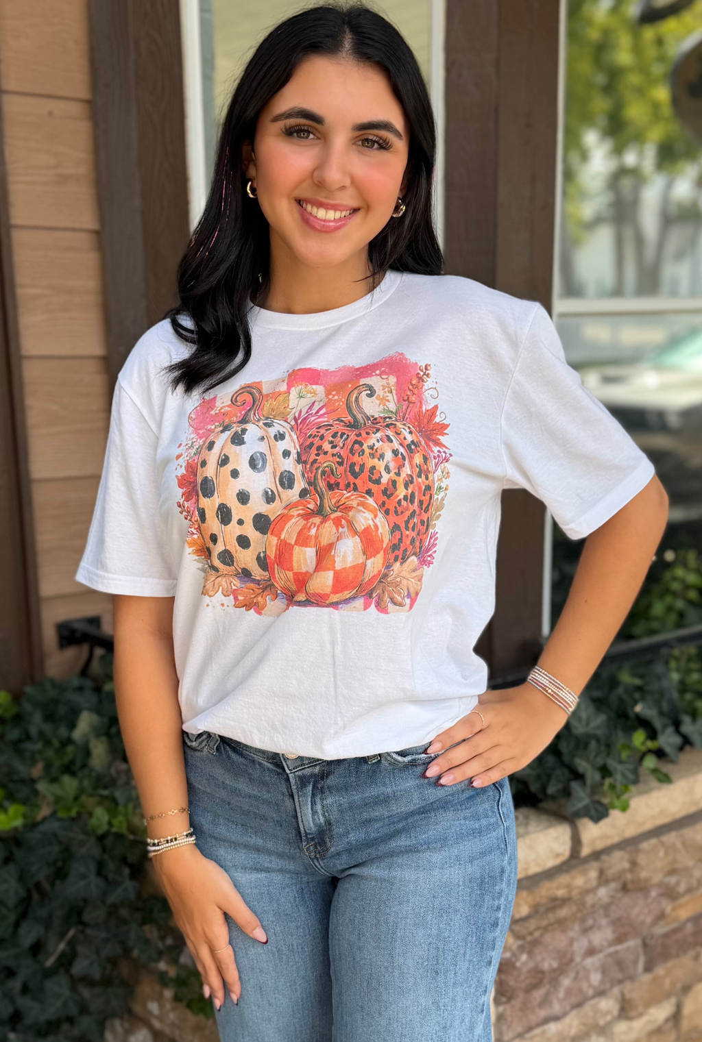 PUMPKIN TRIO TEE