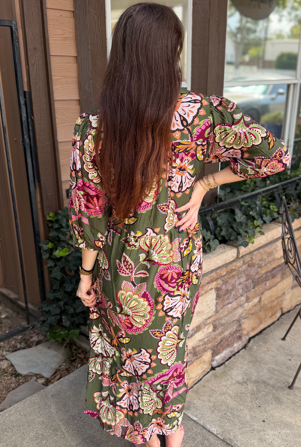OLIVE MIRA DRESS