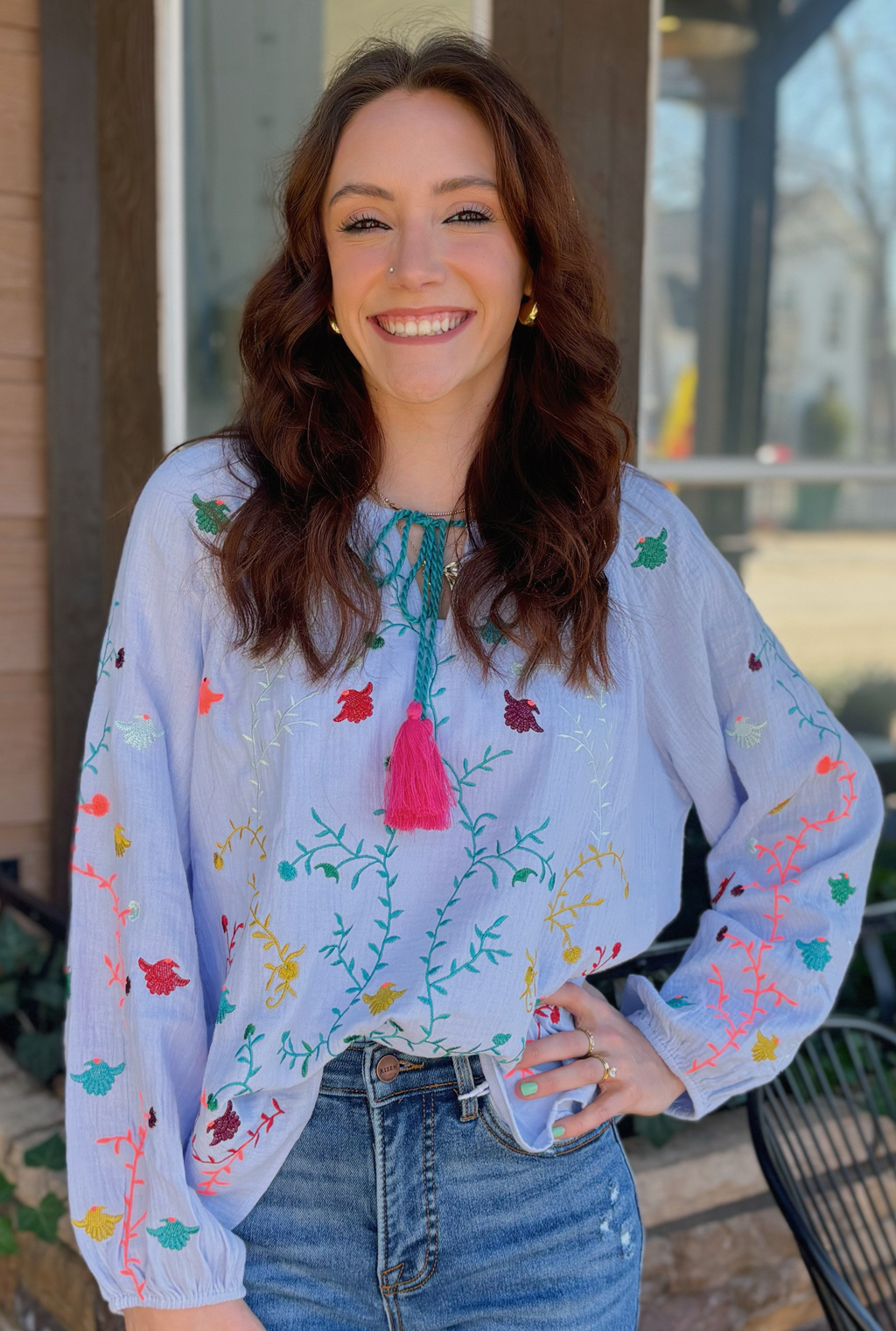 BLUE ARIZONA TOP