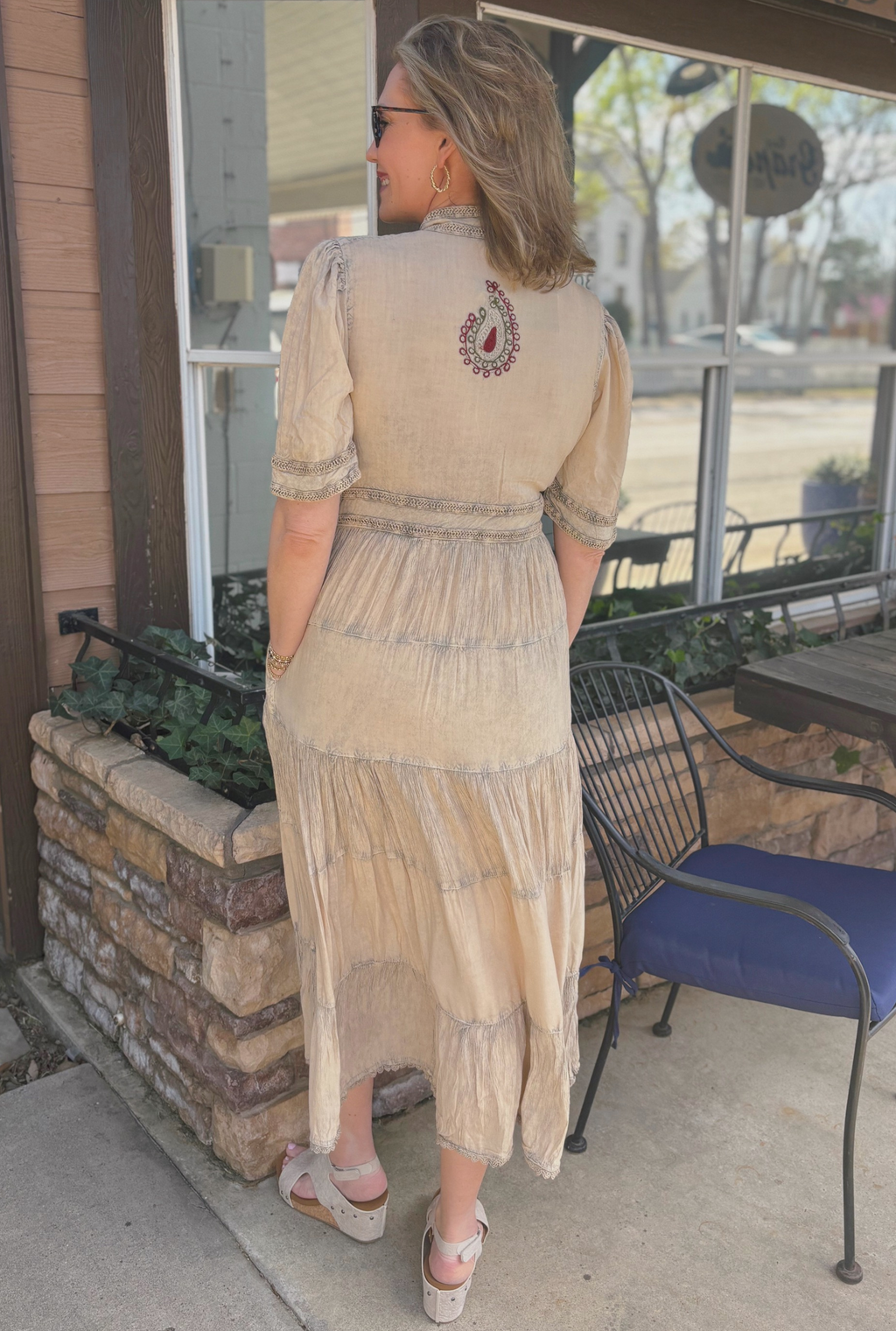 LATTE BOHO BREEZE DRESS