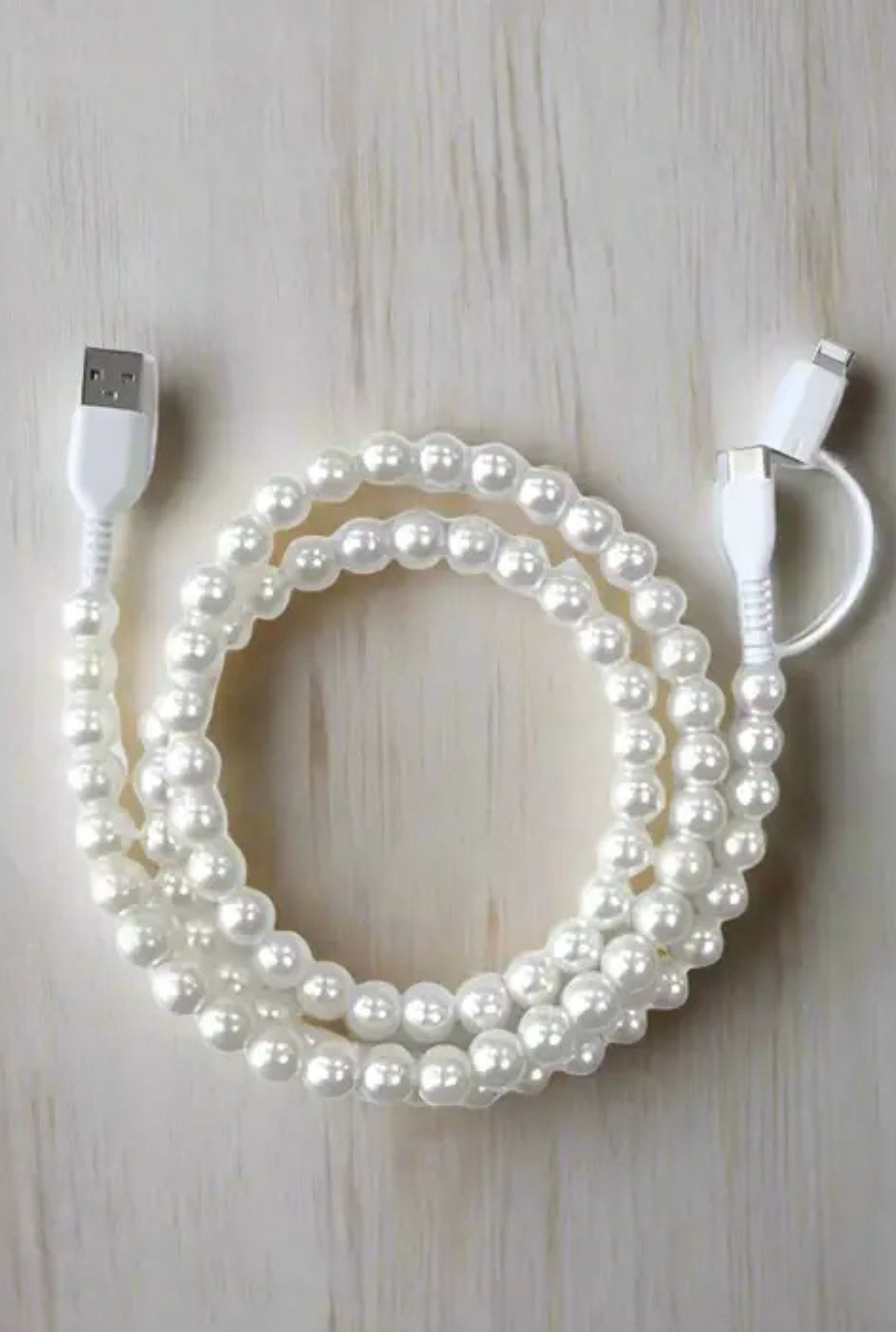 BEADED PHONE CHARGER