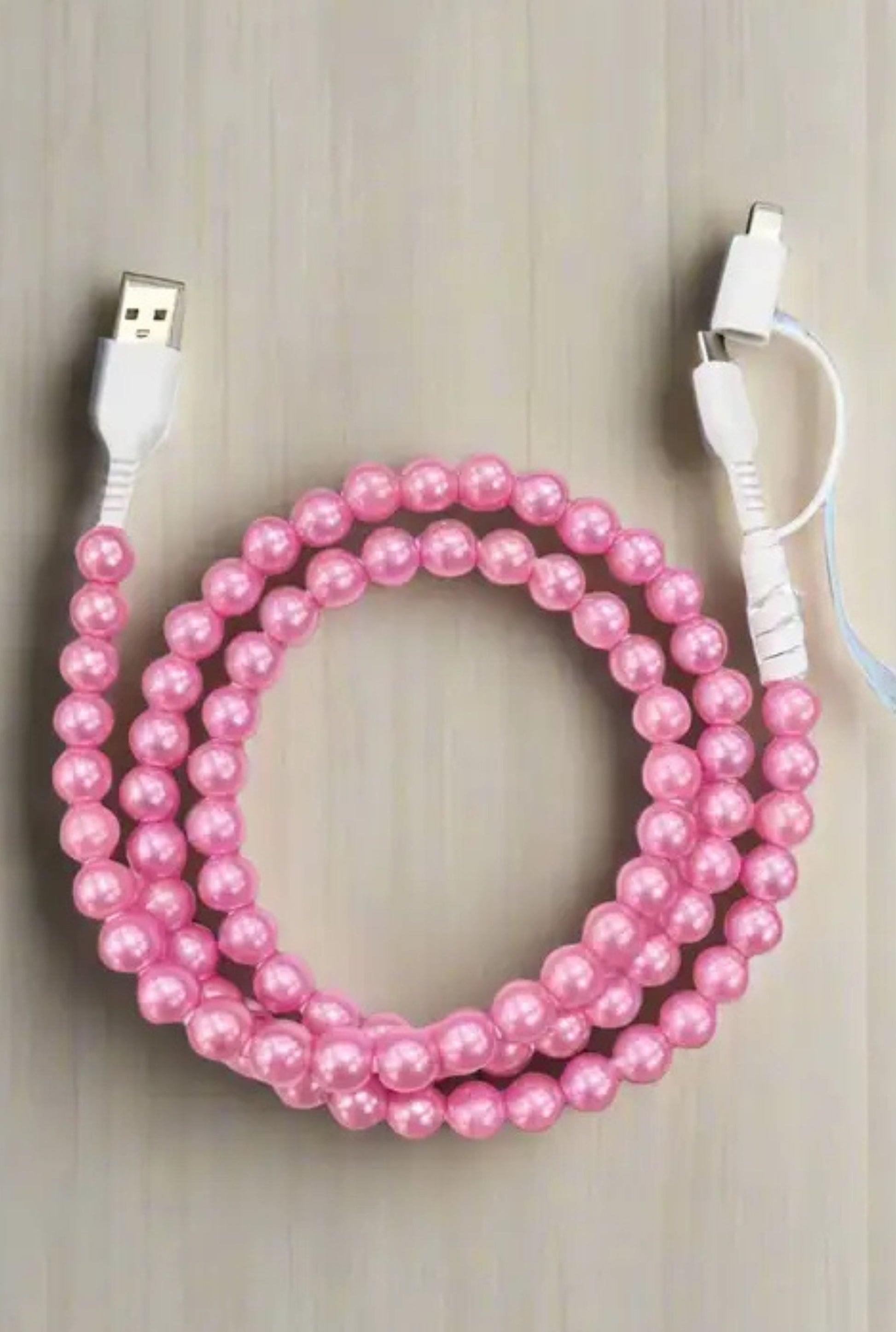 BEADED PHONE CHARGER