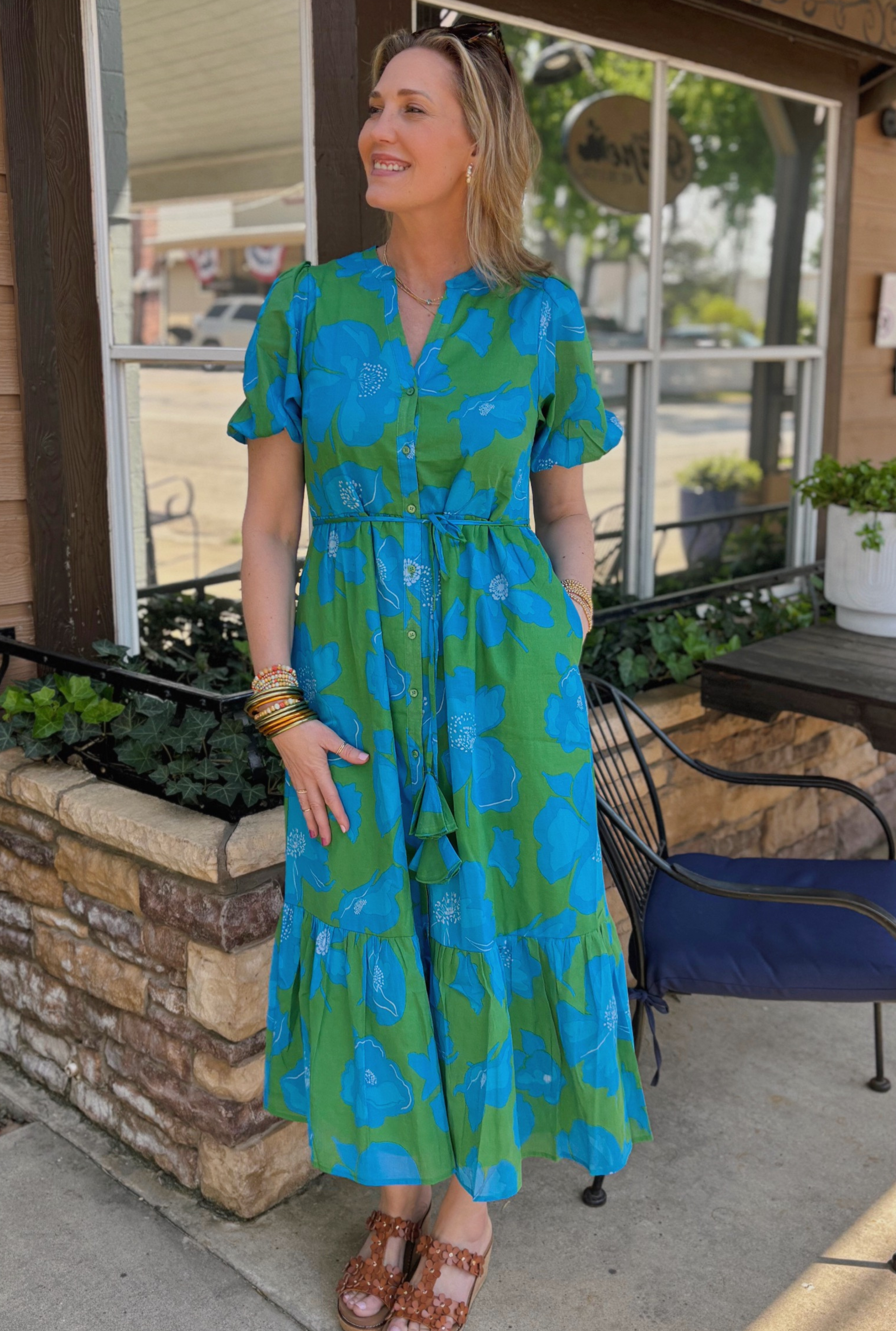 RORI FLORAL BETH DRESS