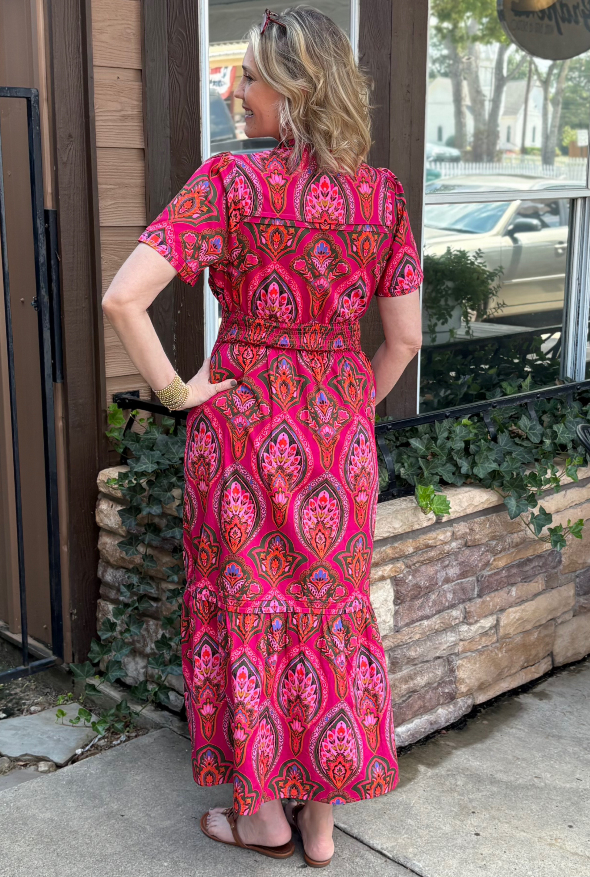 BELRAJU POPLIN DRESS