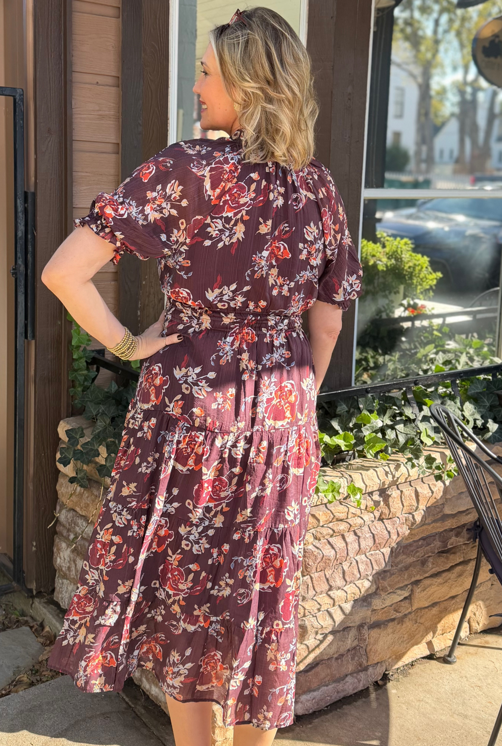 FLORAL SUNDAY BEST DRESS