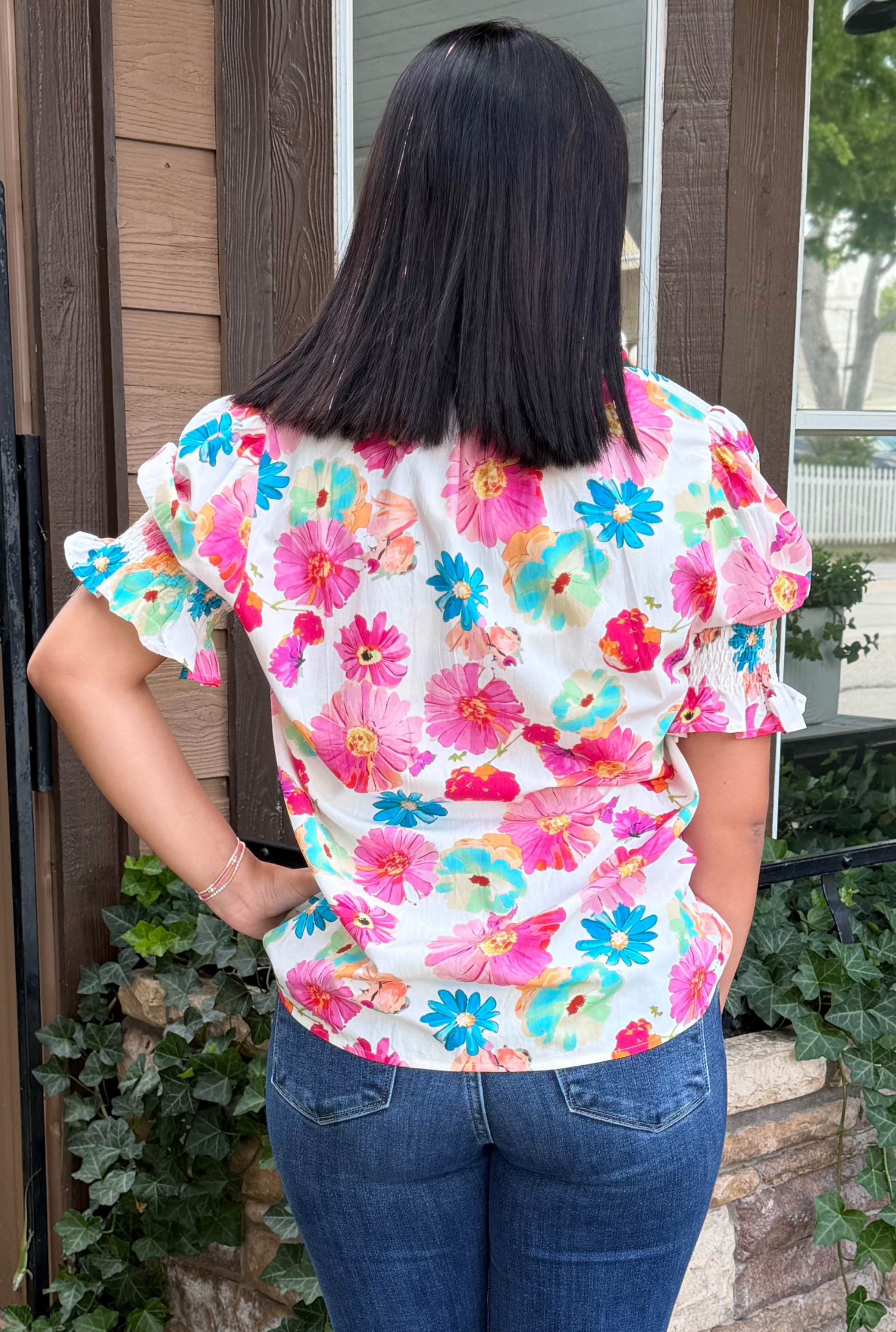 BRIGHT GARDEN TOP