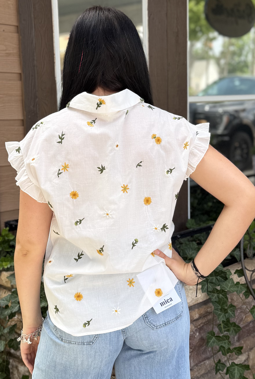 FLORAL OPHELIA TOP