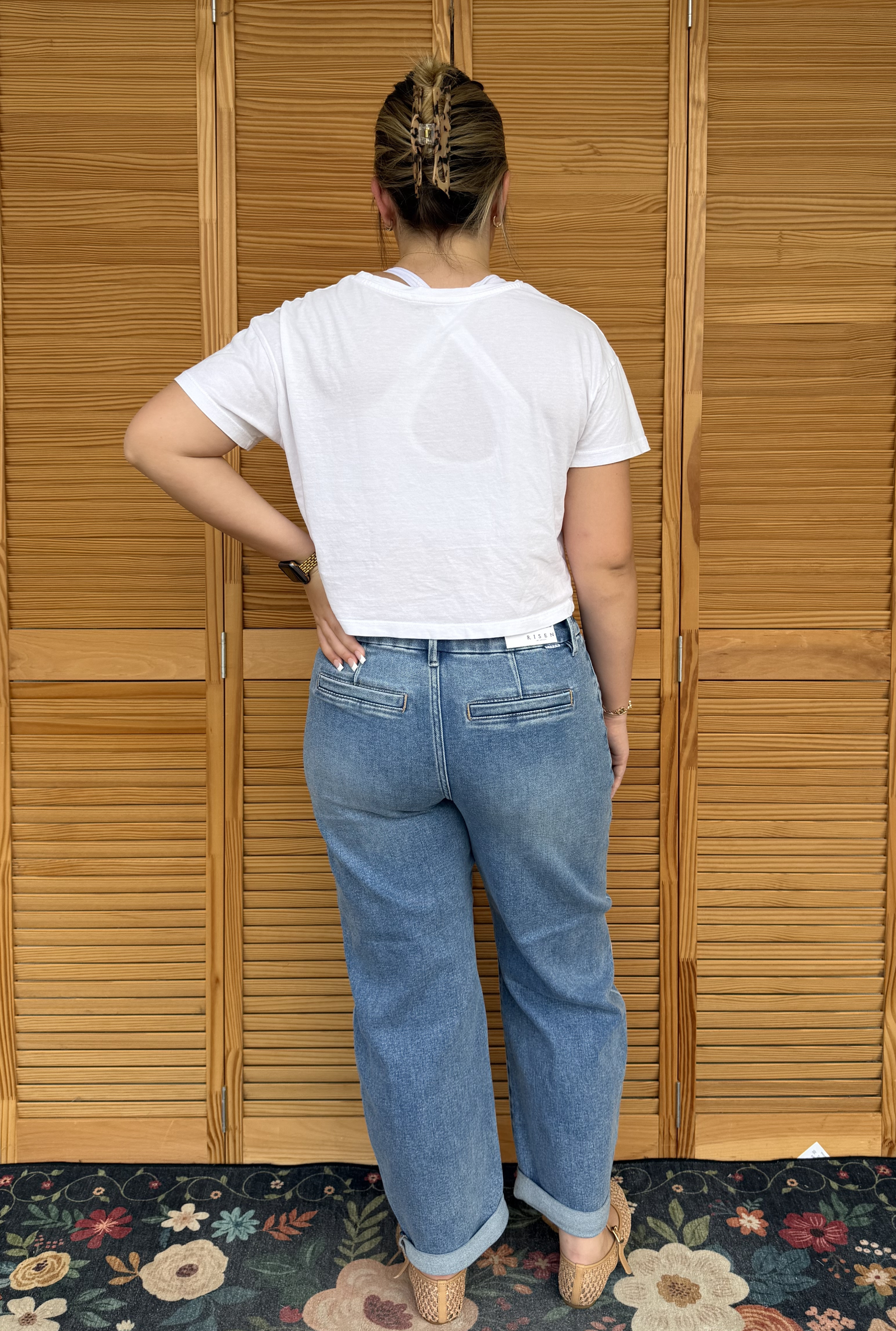 SLOUCHY BARREL JEANS