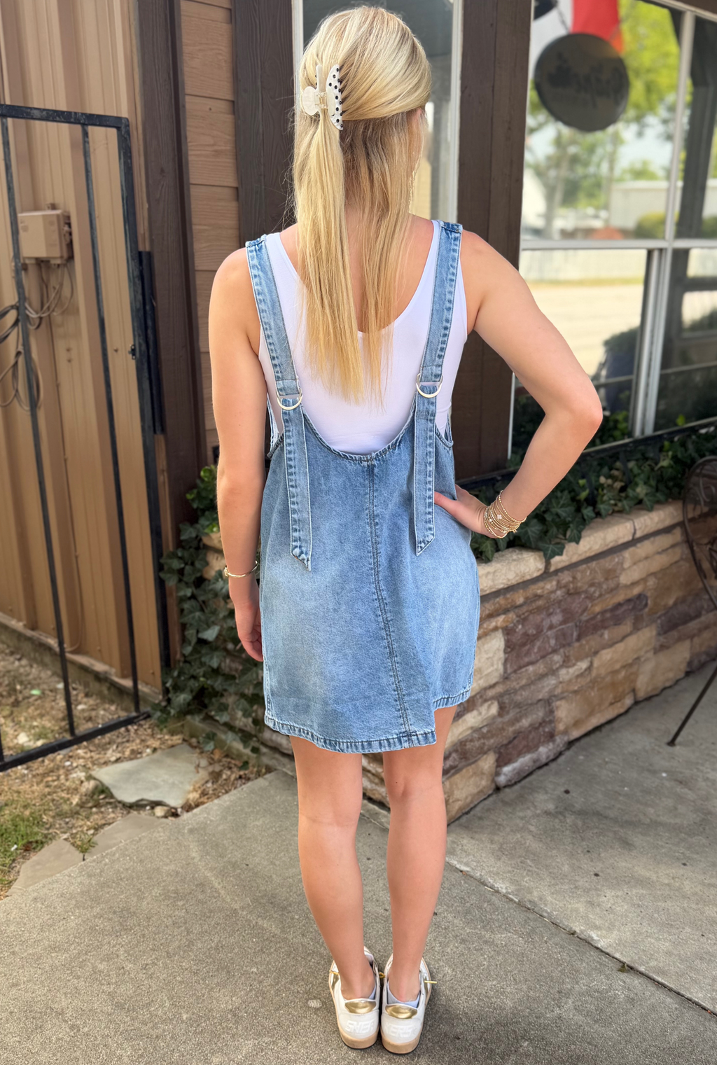 DENIM DELILAH DRESS