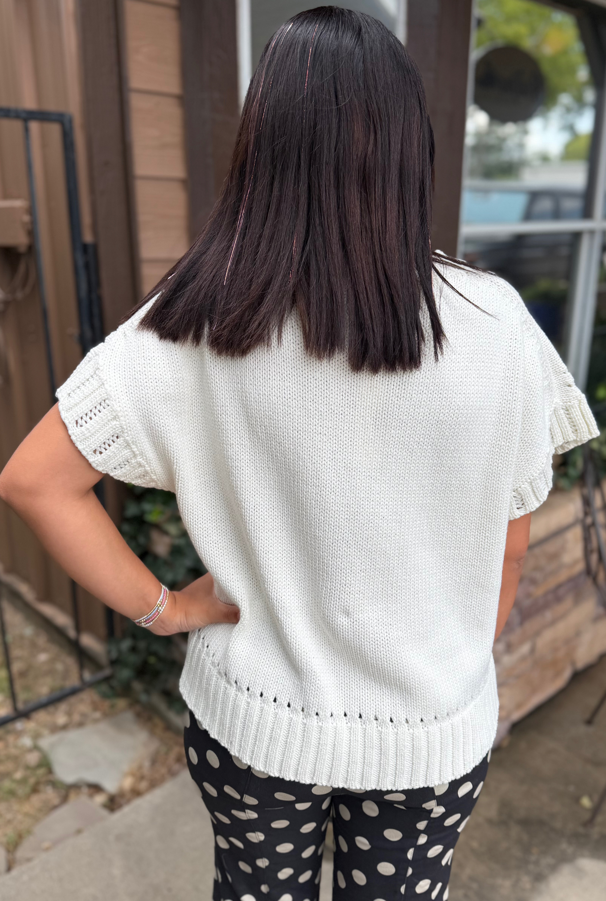CREAM SIENNA SWEATER