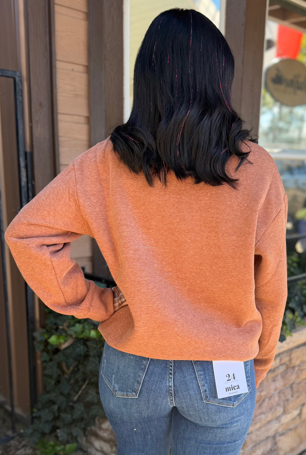 CINNAMON PUMPKIN SWEATER