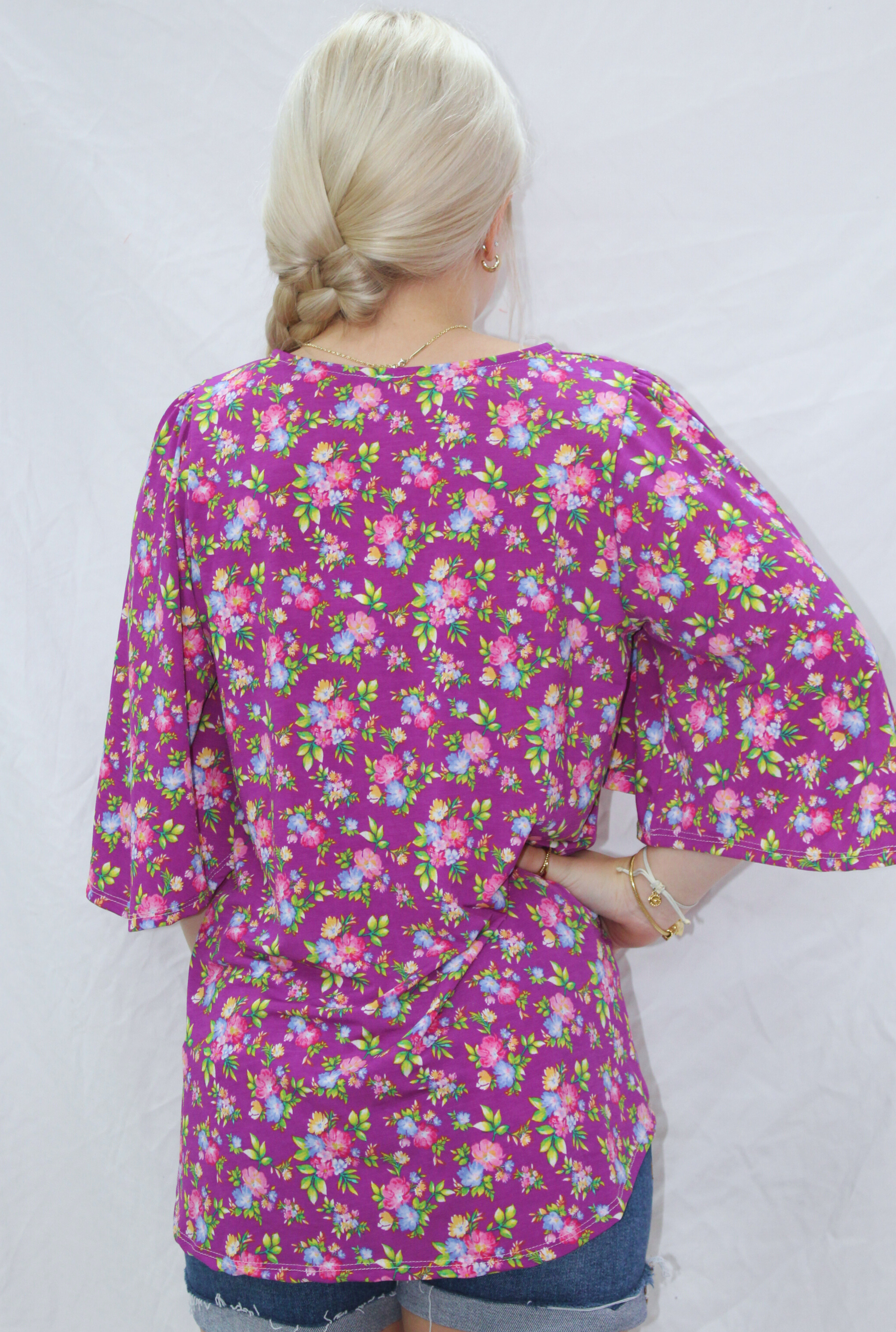 PURPLE CALI TOP