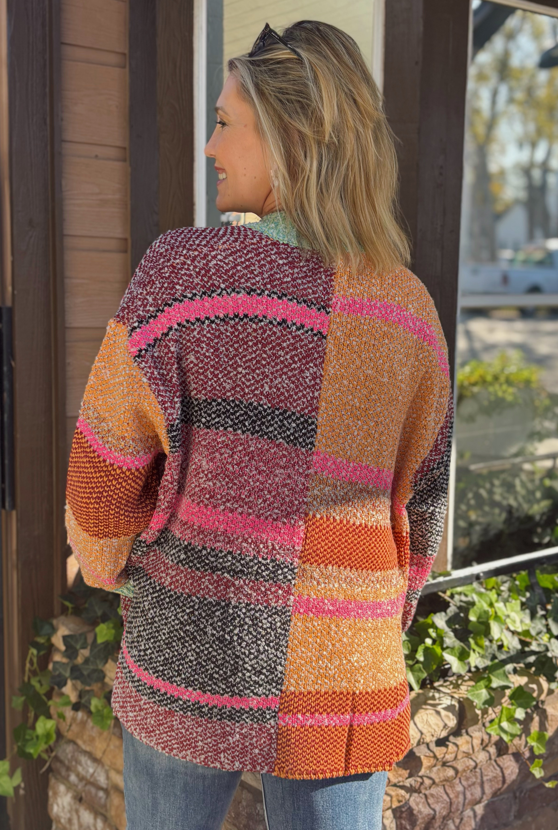 MULTICOLOR BOHO CARDIGAN