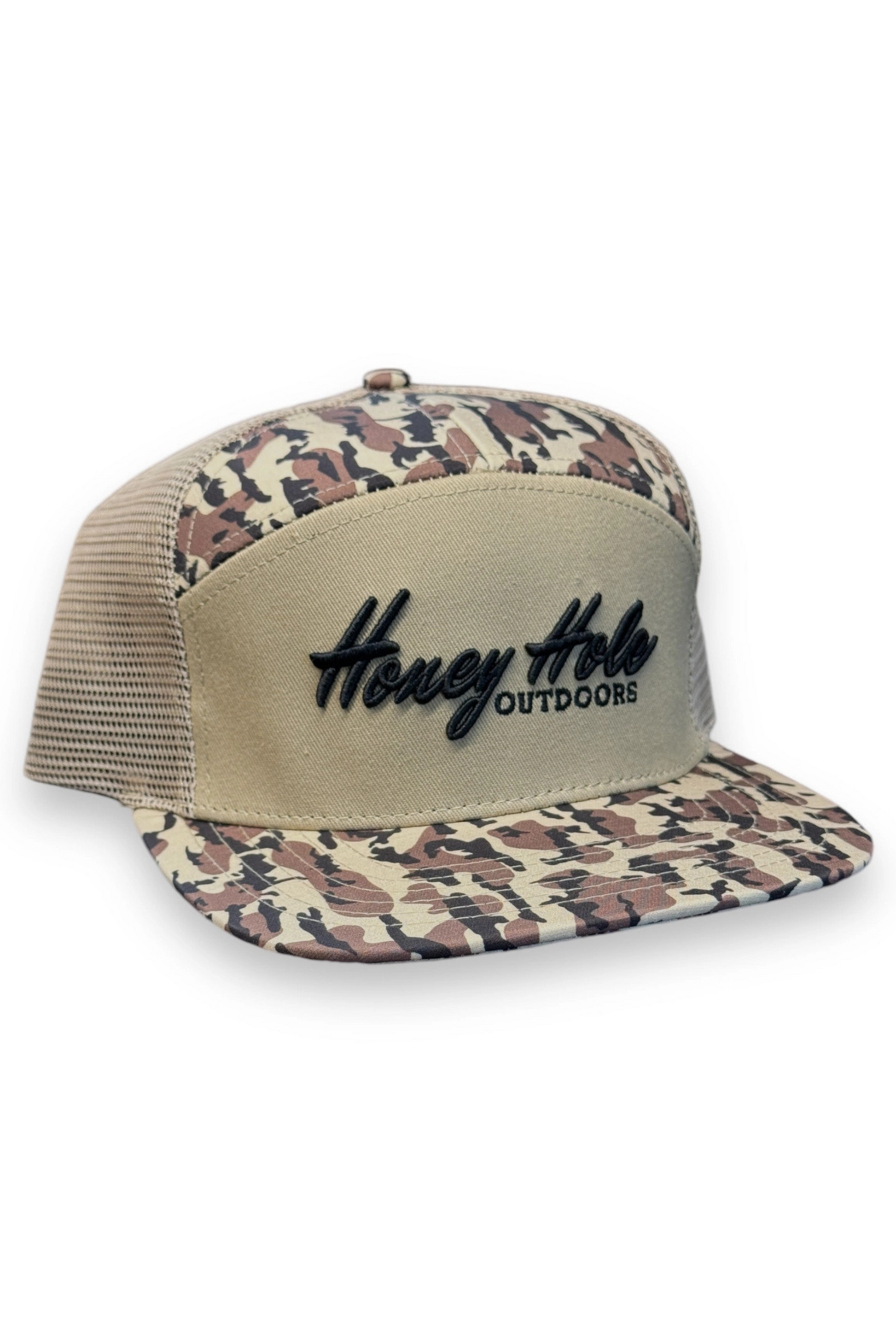 7 Panel Flatbill - Heritage - Duck Boat Camo