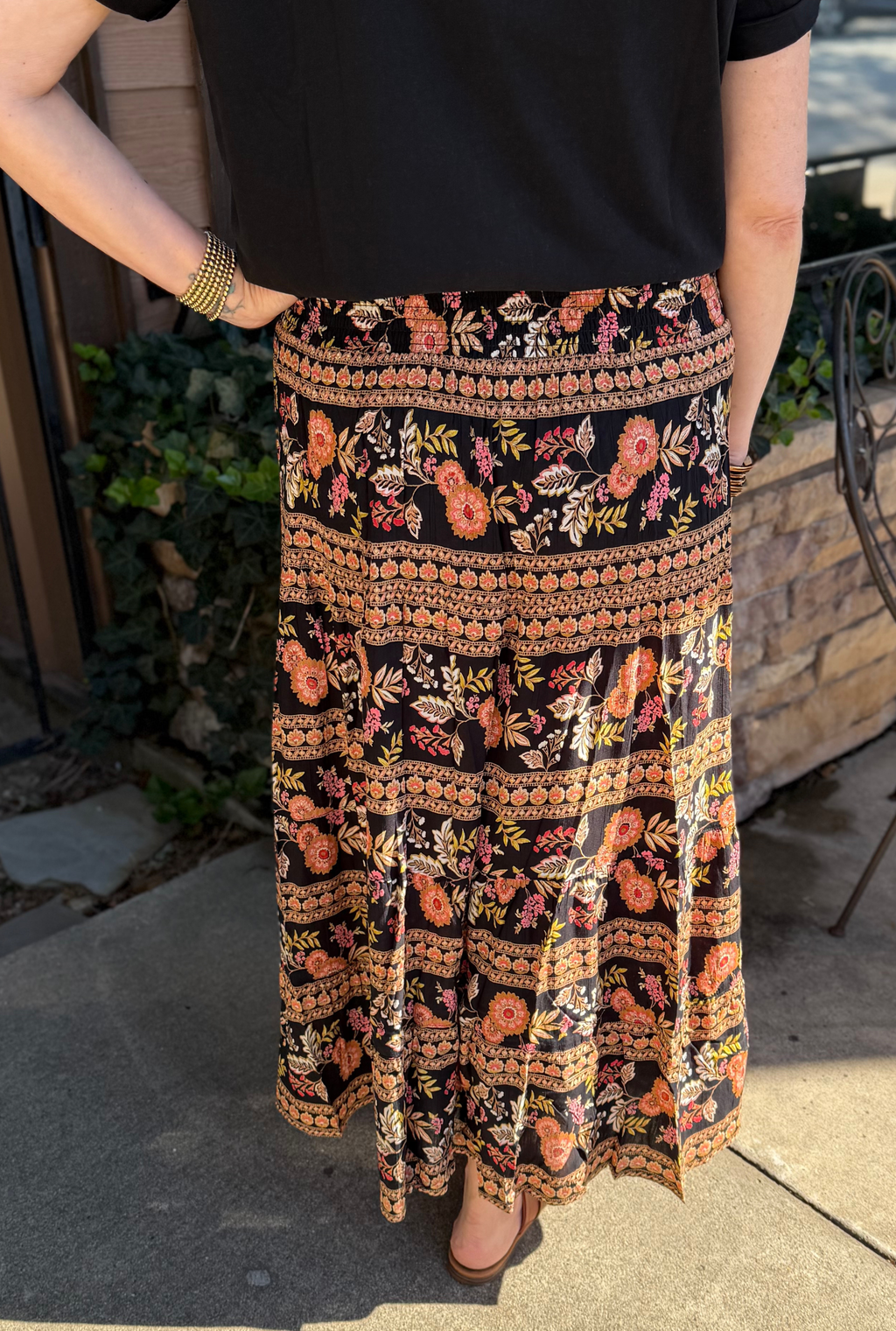 ROSA FLORAL SKIRT